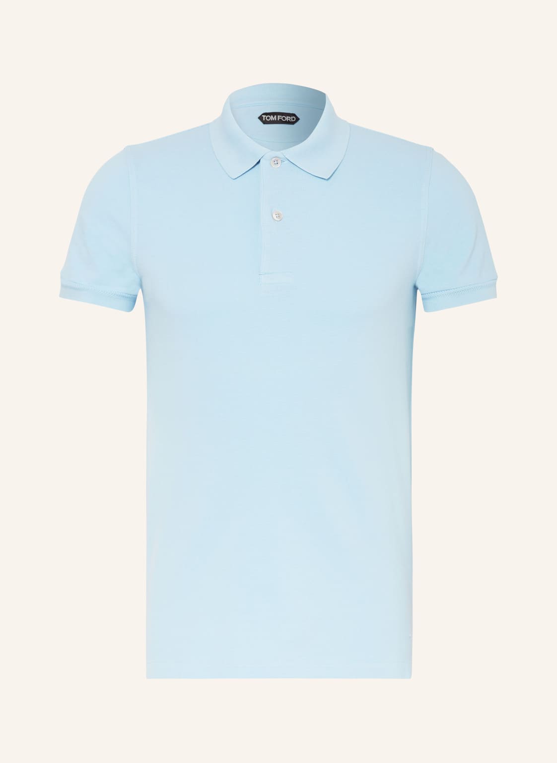 Tom Ford Piqué-Poloshirt blau von Tom Ford