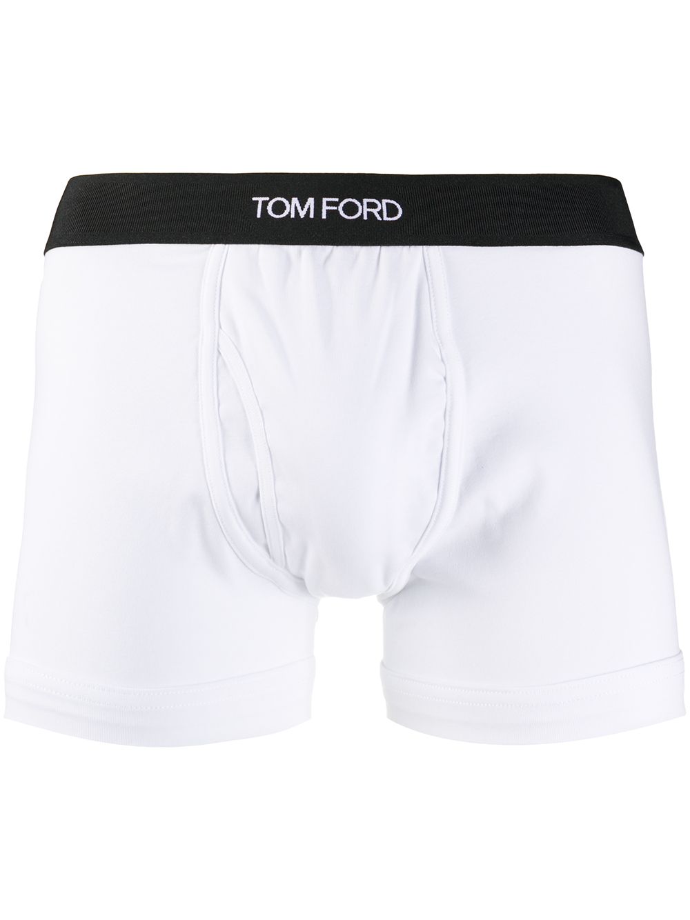 TOM FORD logo waistband boxer briefs - White von TOM FORD