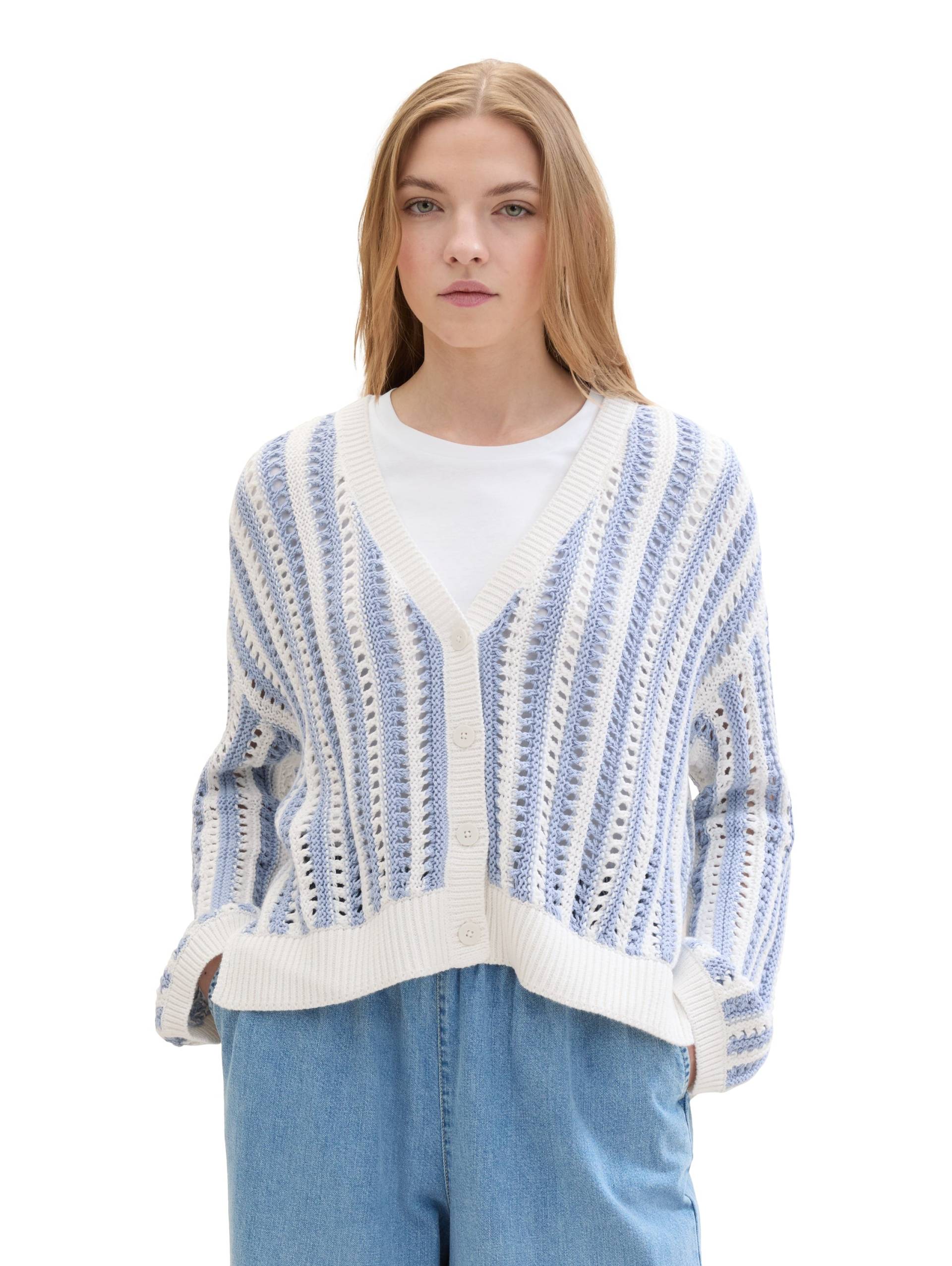 TOM TAILOR Denim Cardigan, aus Strick und mit Knopfleiste TOM TAILOR Denim Cardigan, aus Strick und mit Knopfleiste von Tom Tailor Denim