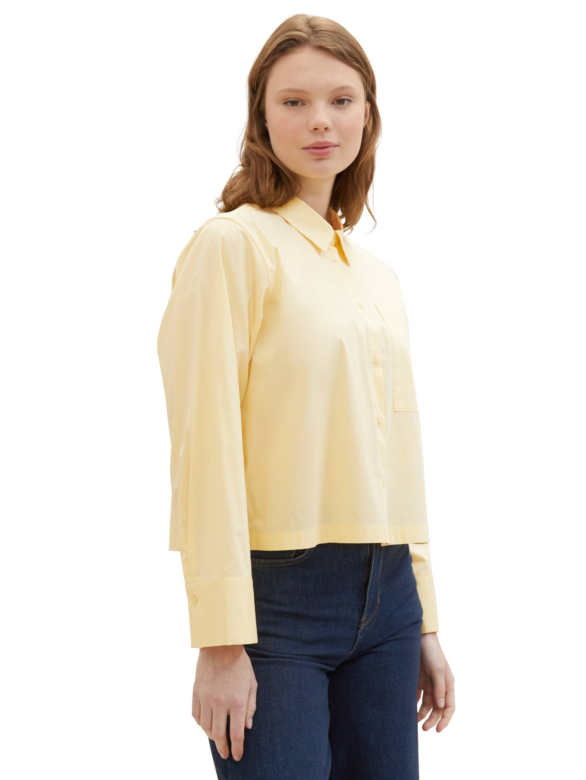 TOM TAILOR Denim Hemdbluse, mit Kellerfalte im Oversize-Look und extra kurz TOM TAILOR Denim Hemdbluse, mit Kellerfalte im Oversize-Look und extra kurz von Tom Tailor Denim