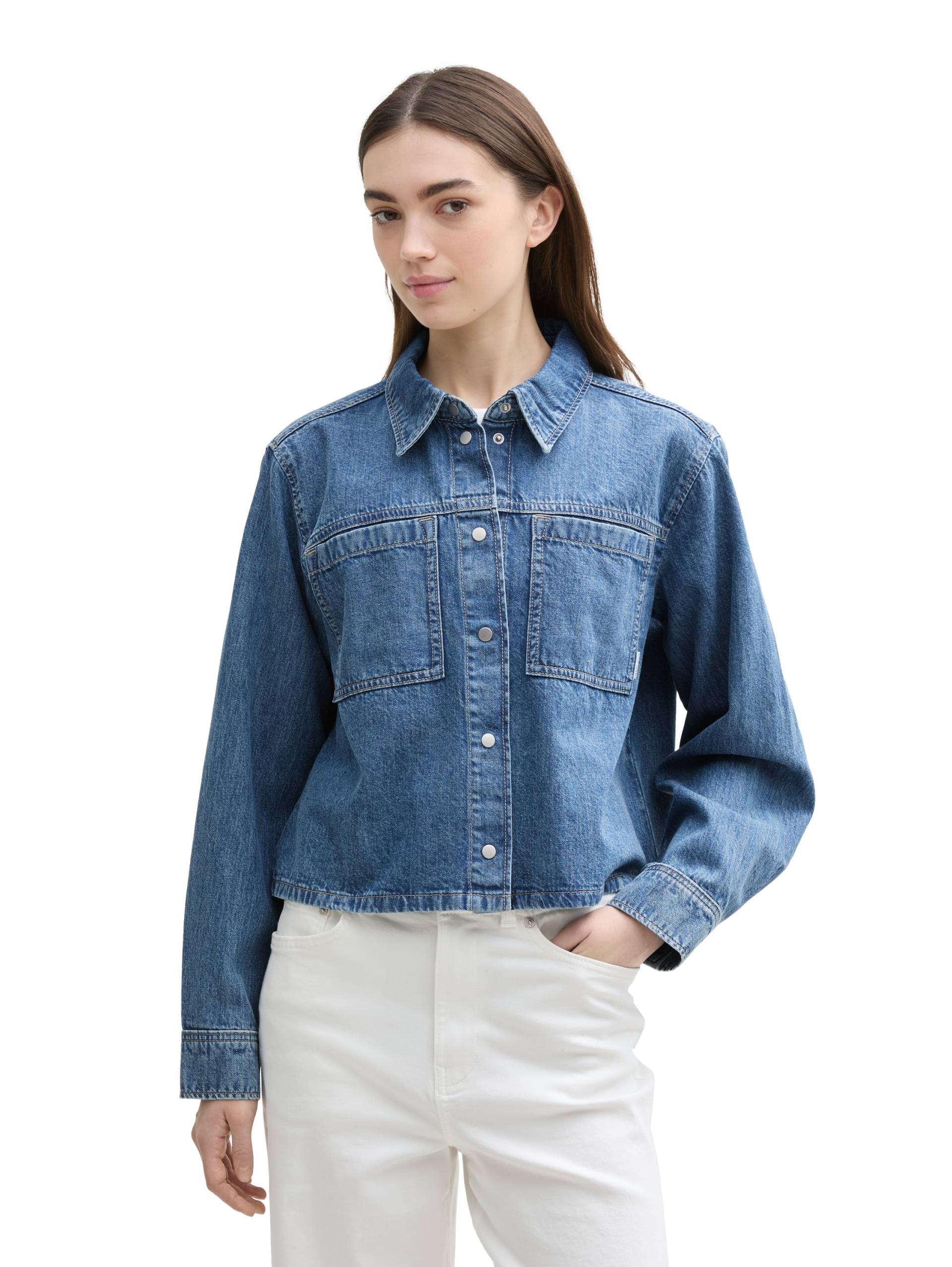 TOM TAILOR Denim Jeansbluse, mit Brusttaschen von Tom Tailor Denim