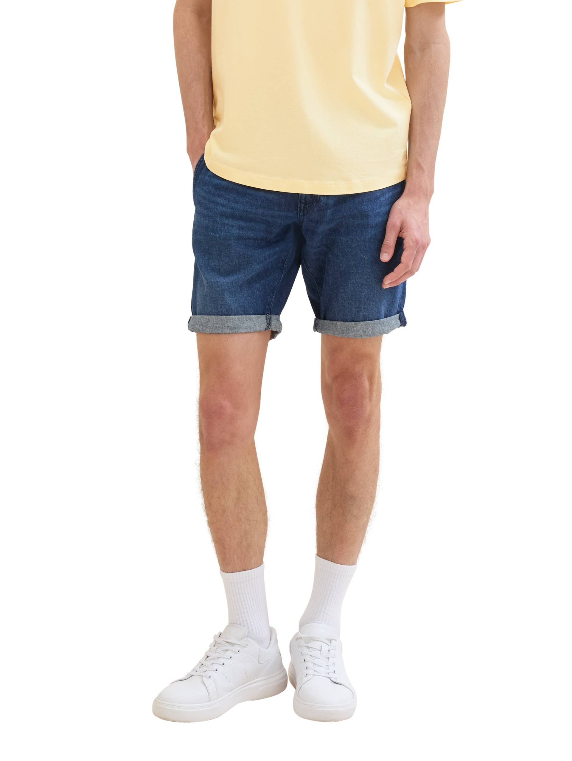 TOM TAILOR Denim Jeansshorts, mit authentischer Waschung von Tom Tailor Denim