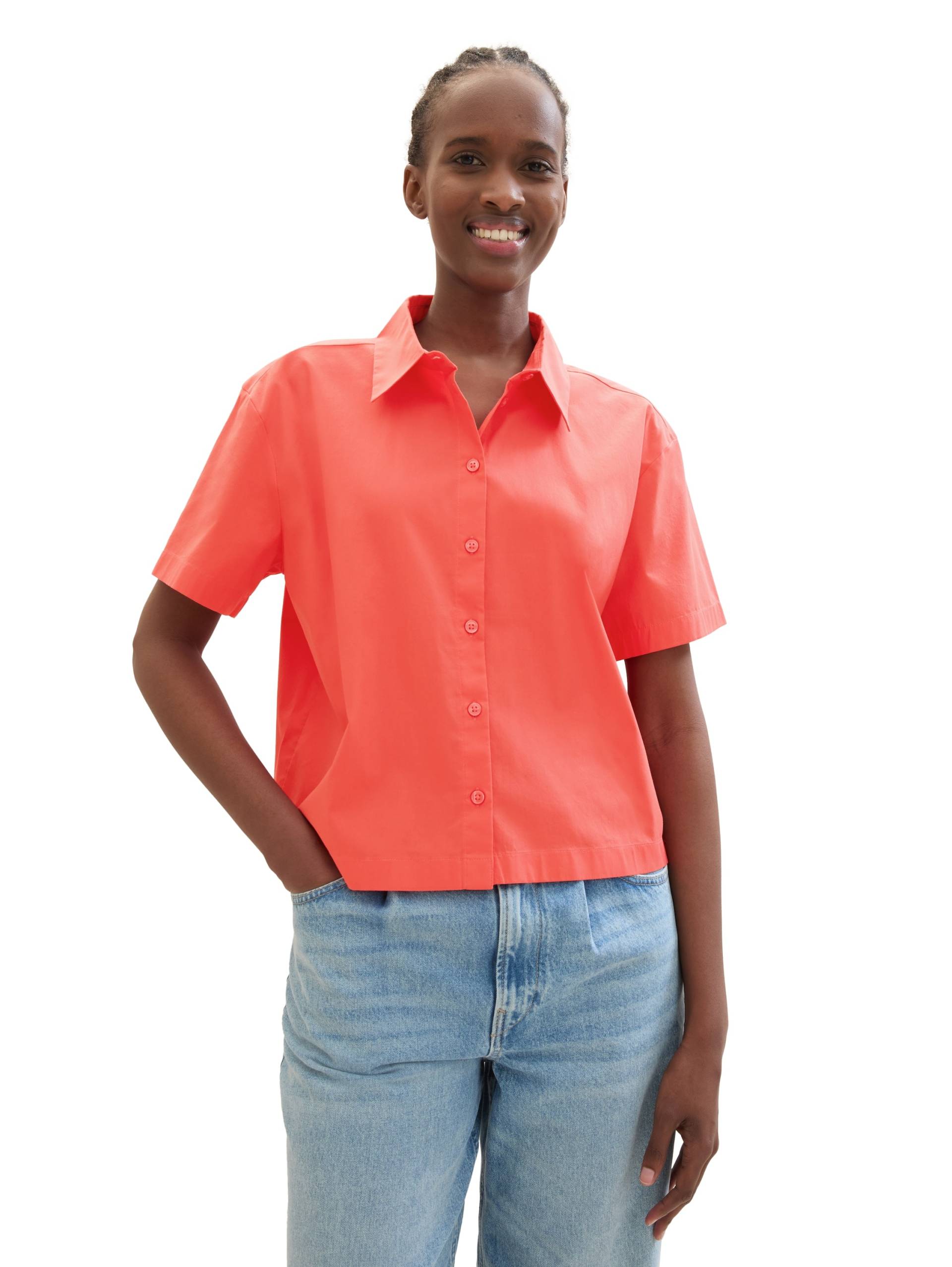 TOM TAILOR Denim Hemdbluse »Boxy«, in kurzer, ausgestellter Form TOM TAILOR Denim Hemdbluse »Boxy«, in kurzer, ausgestellter Form von Tom Tailor Denim