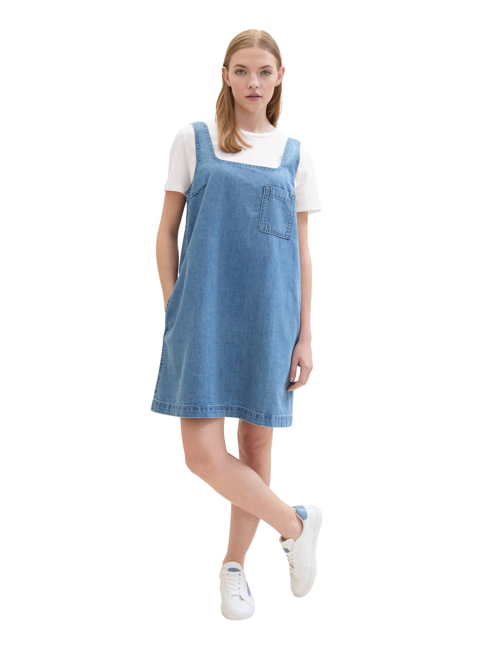 TOM TAILOR Denim Midikleid, mit aufgesetzter Brusttasche TOM TAILOR Denim Midikleid, mit aufgesetzter Brusttasche von Tom Tailor Denim
