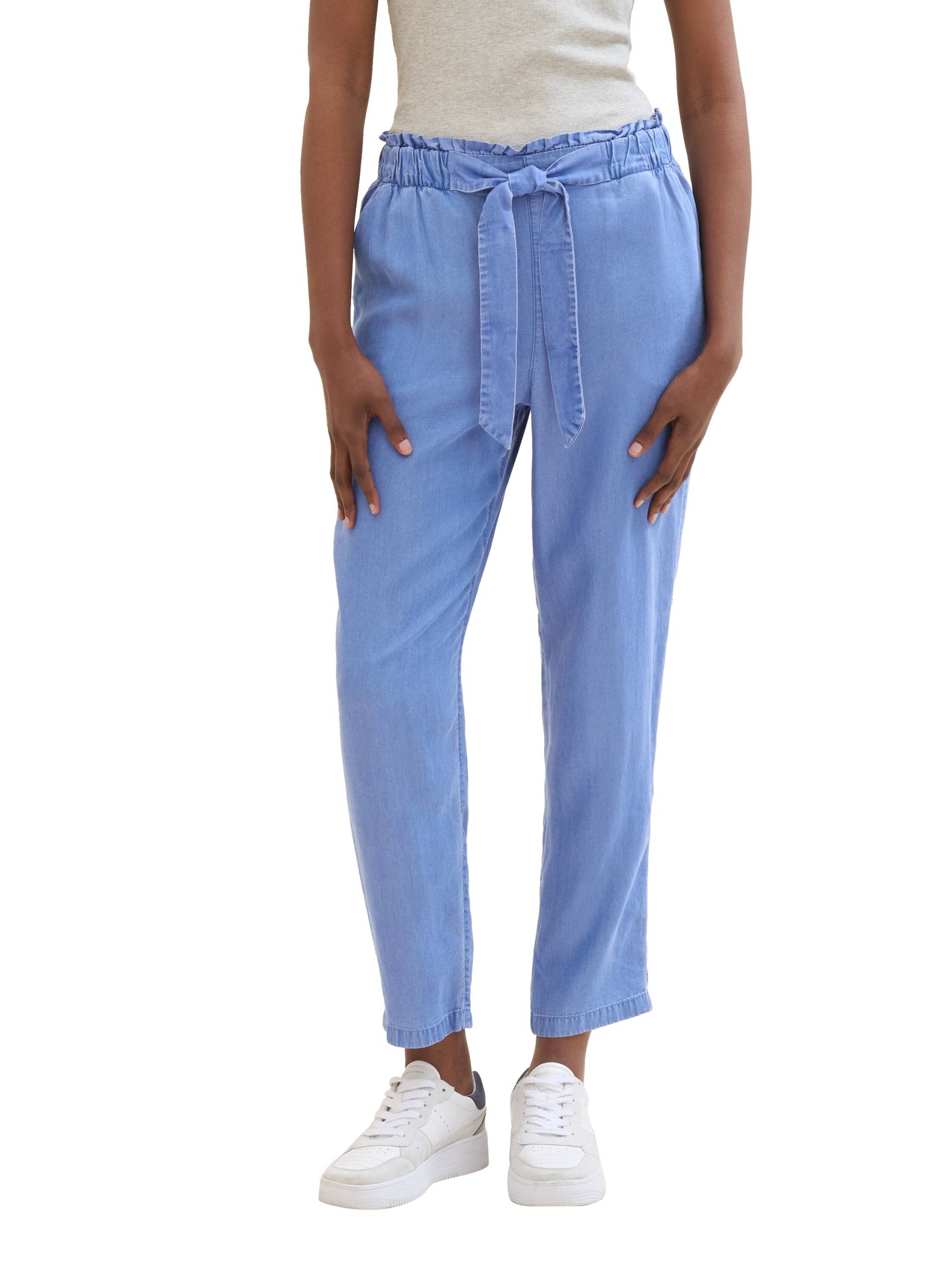 TOM TAILOR Denim Paperbag-Hose, mit Bindegürtel TOM TAILOR Denim Paperbag-Hose, mit Bindegürtel von Tom Tailor Denim