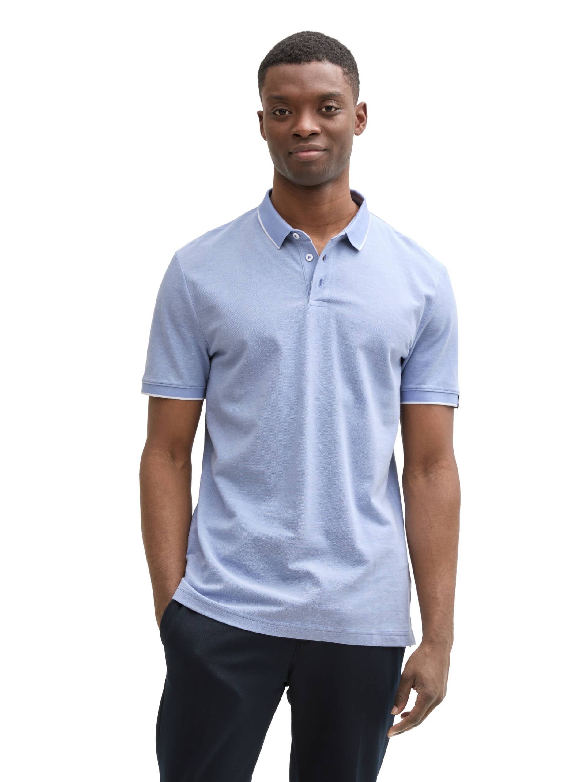 TOM TAILOR Denim Poloshirt, mit Kontrastdetails TOM TAILOR Denim Poloshirt, mit Kontrastdetails von Tom Tailor Denim