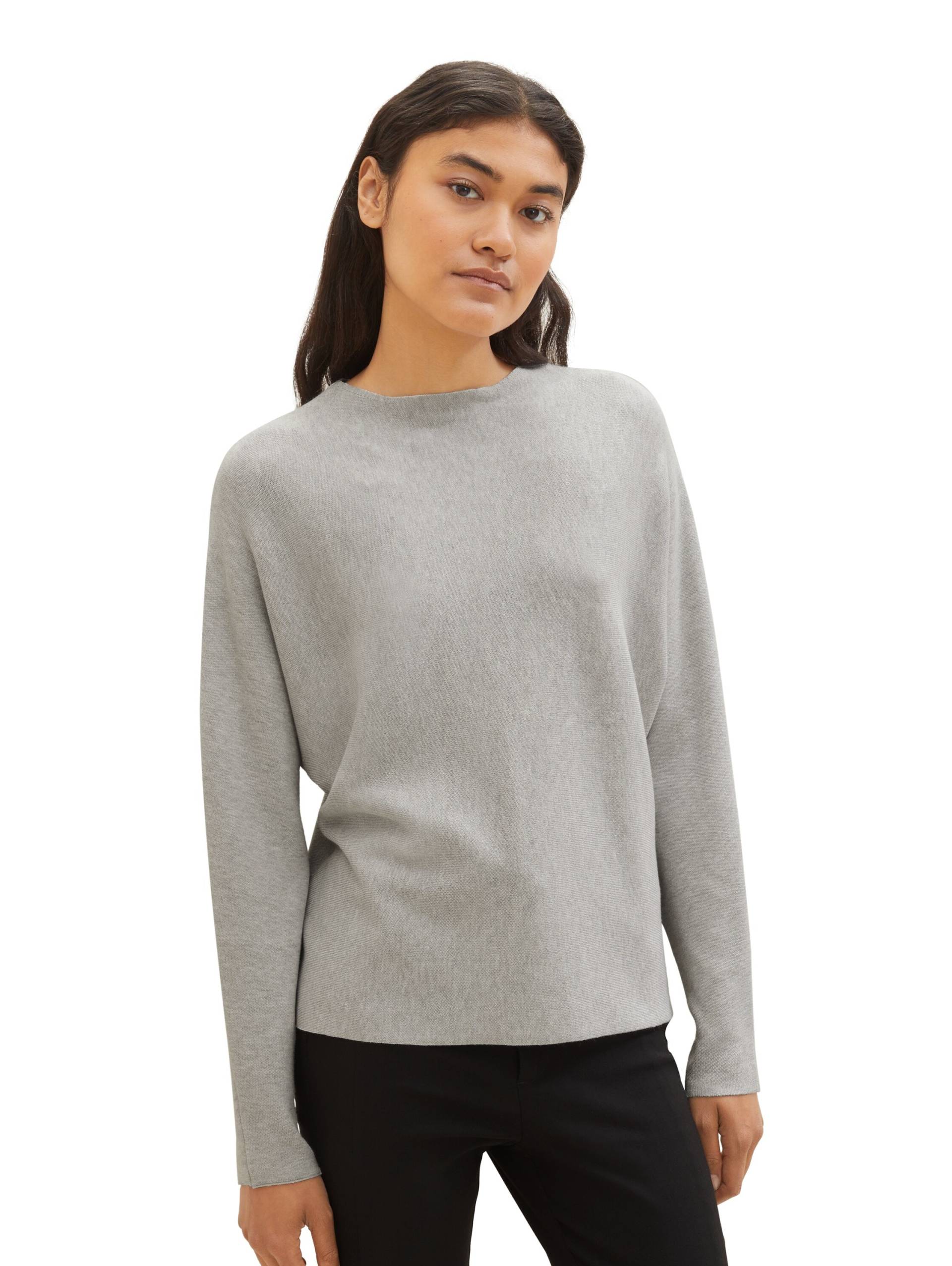 TOM TAILOR Denim Rundhalspullover, unifarben TOM TAILOR Denim Rundhalspullover, unifarben von Tom Tailor Denim