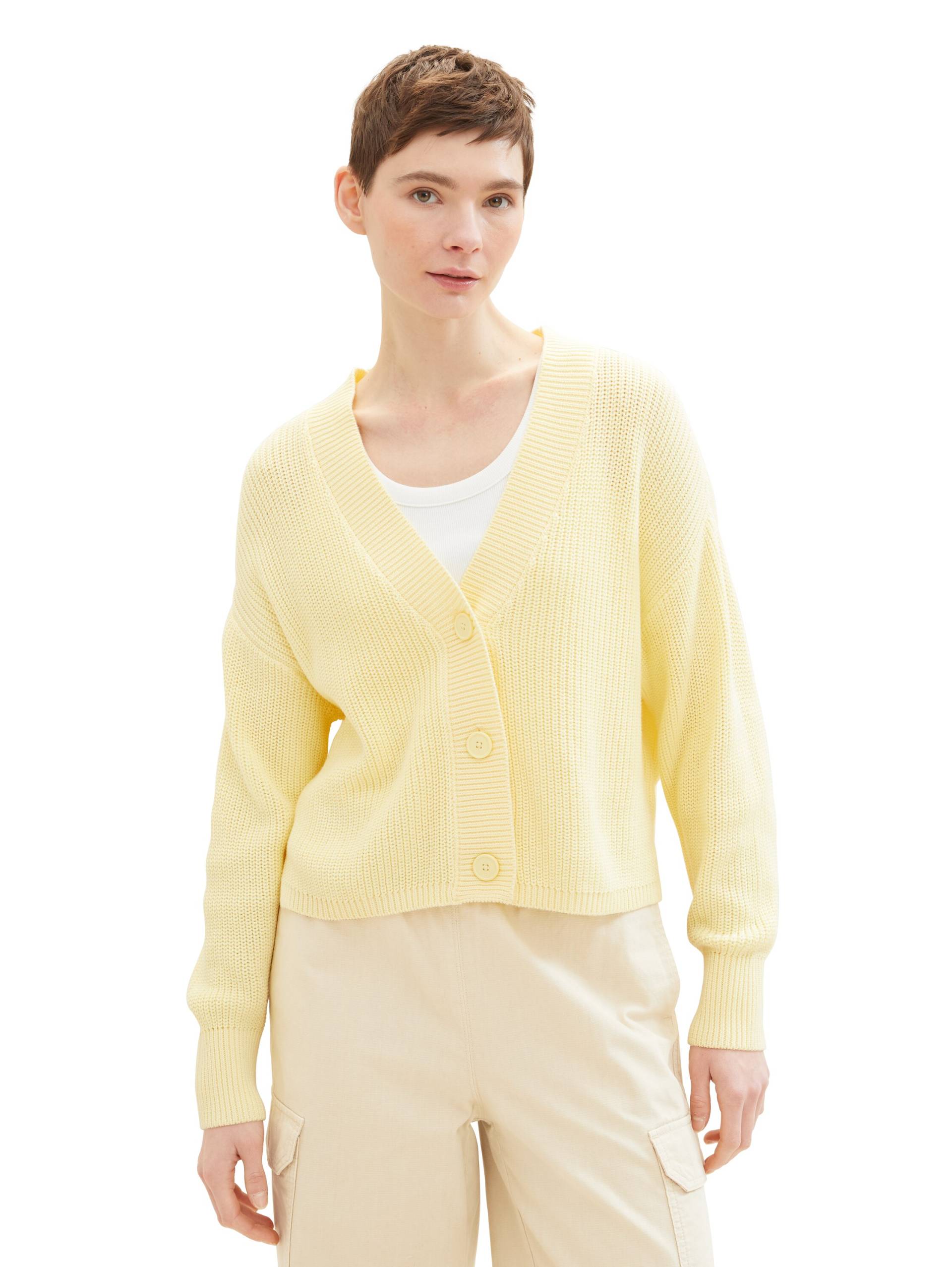 TOM TAILOR Denim Cardigan, Cardigan mit Strick und Knopfleiste TOM TAILOR Denim Cardigan, Cardigan mit Strick und Knopfleiste von Tom Tailor Denim