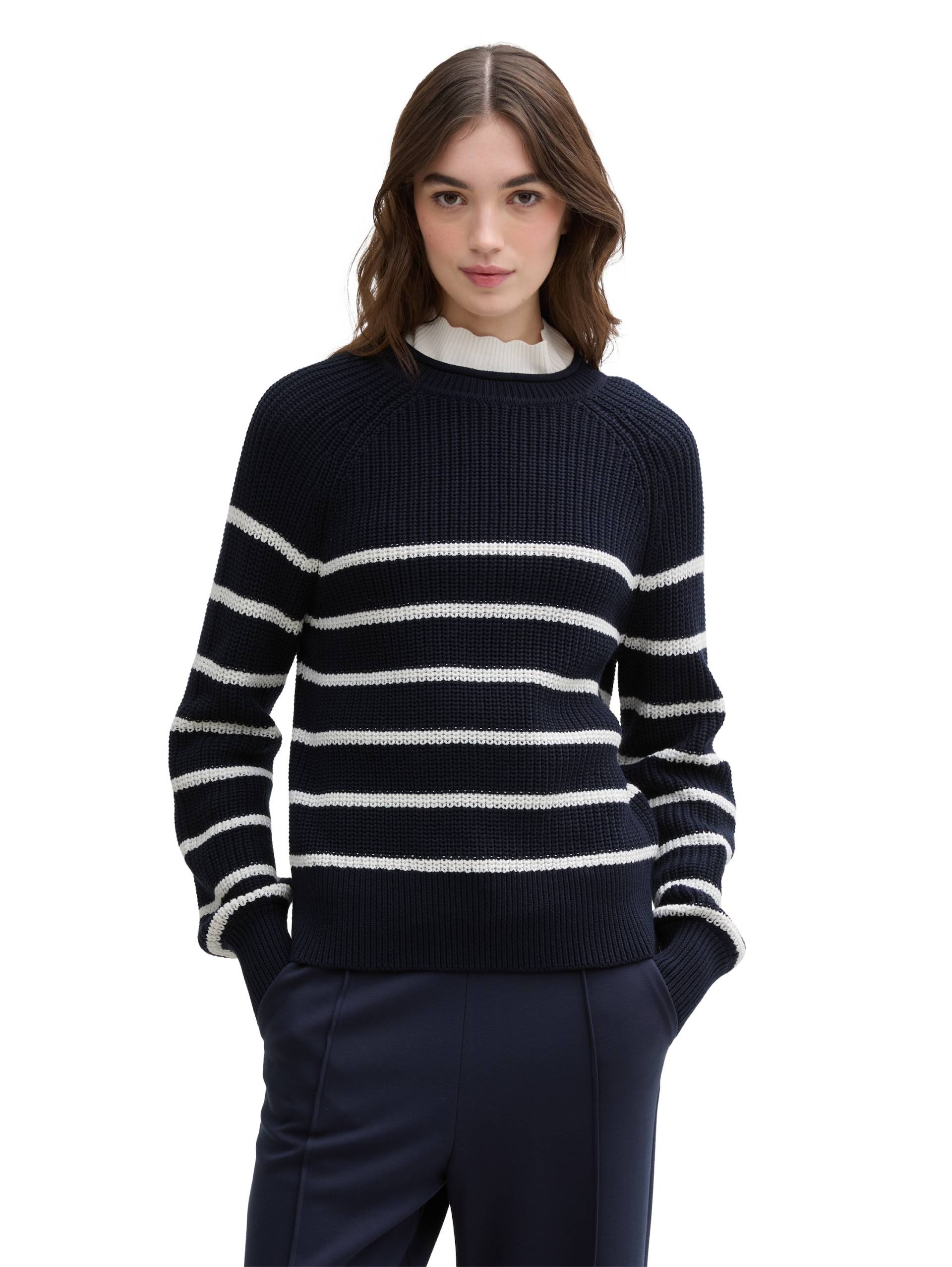 TOM TAILOR Denim Strickpullover, mit Strick-Struktur TOM TAILOR Denim Strickpullover, mit Strick-Struktur von Tom Tailor Denim