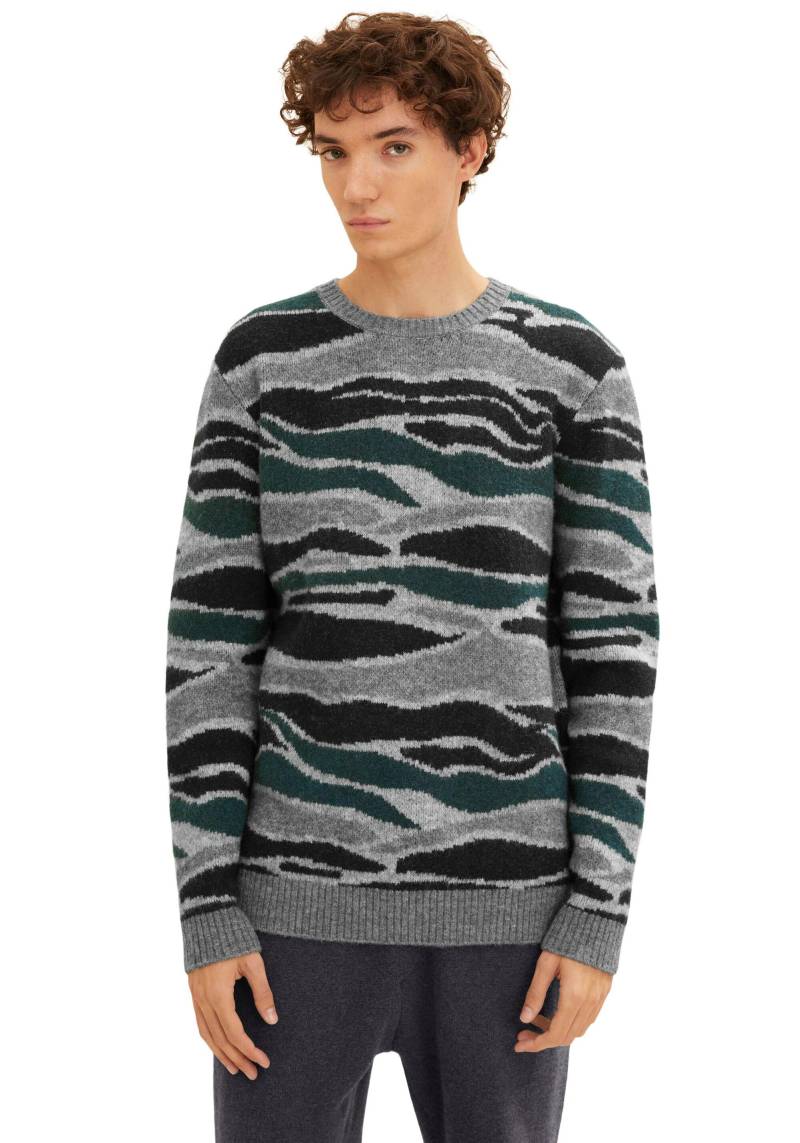 TOM TAILOR Denim Strickpullover, mit grafischem Muster TOM TAILOR Denim Strickpullover, mit grafischem Muster von Tom Tailor Denim