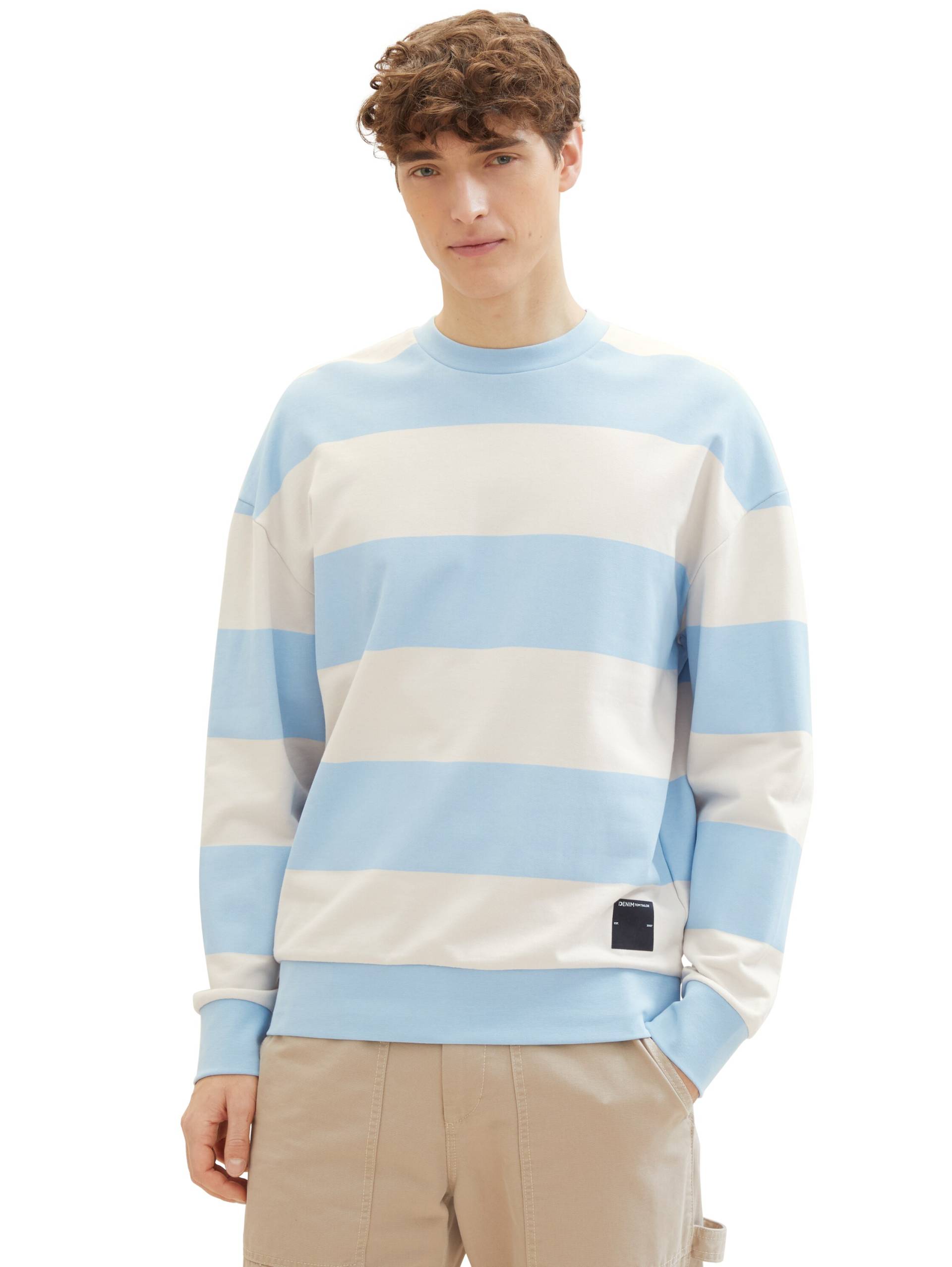 TOM TAILOR Denim Sweatshirt, mit Colorblocking TOM TAILOR Denim Sweatshirt, mit Colorblocking von Tom Tailor Denim
