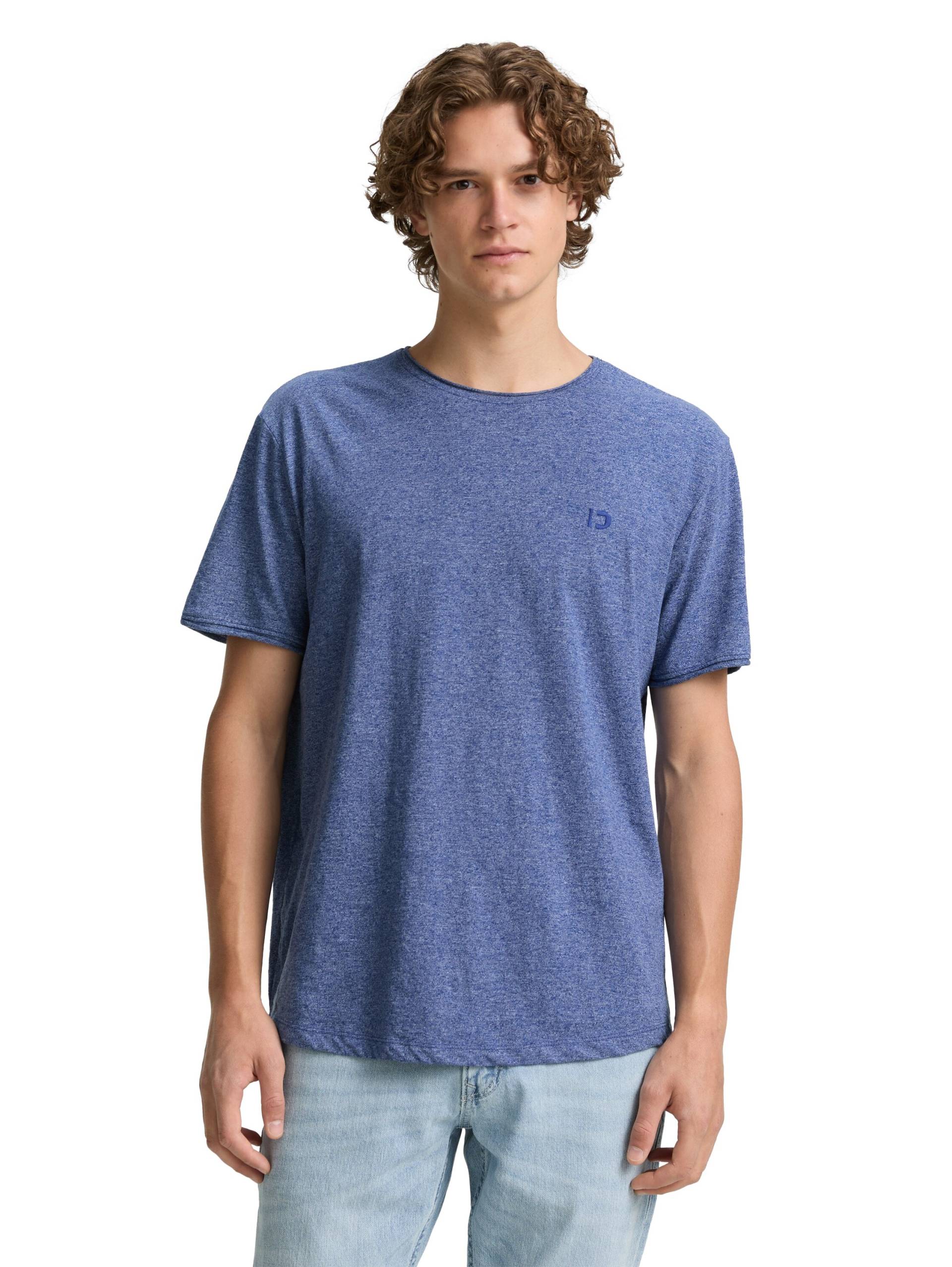 TOM TAILOR Denim T-Shirt, in Melange Optik TOM TAILOR Denim T-Shirt, in Melange Optik von Tom Tailor Denim