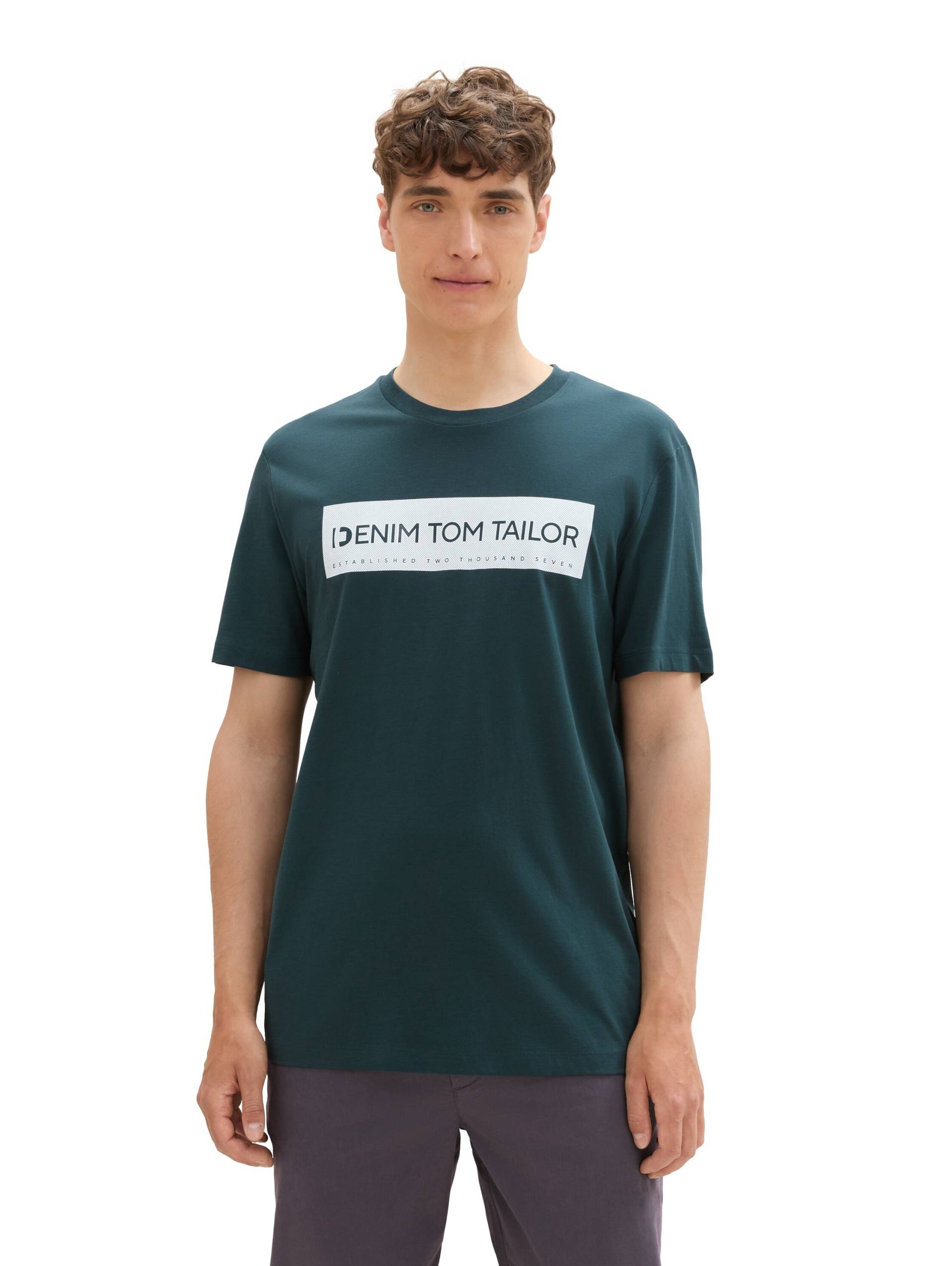TOM TAILOR Denim T-Shirt, mit verschiedenen Logo Prints TOM TAILOR Denim T-Shirt, mit verschiedenen Logo Prints von Tom Tailor Denim