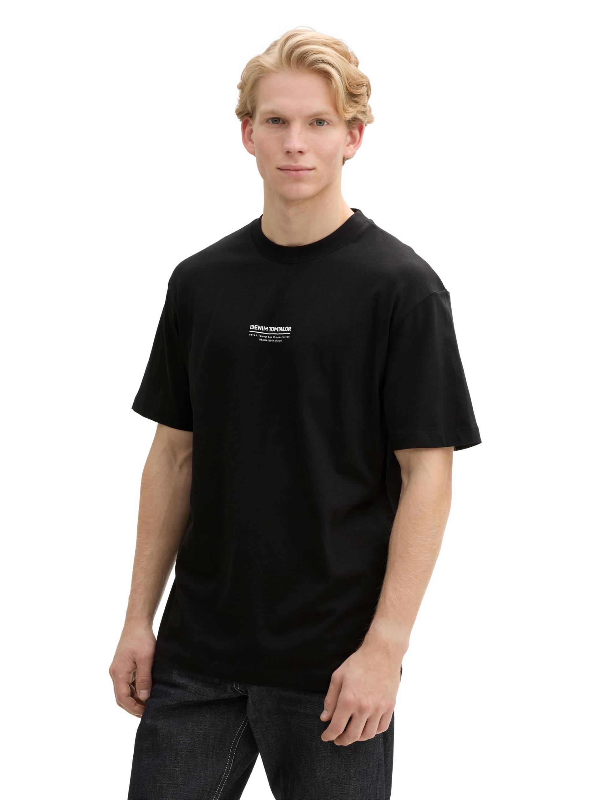 TOM TAILOR Denim T-Shirt, mit Marken-Frontprint TOM TAILOR Denim T-Shirt, mit Marken-Frontprint von Tom Tailor Denim