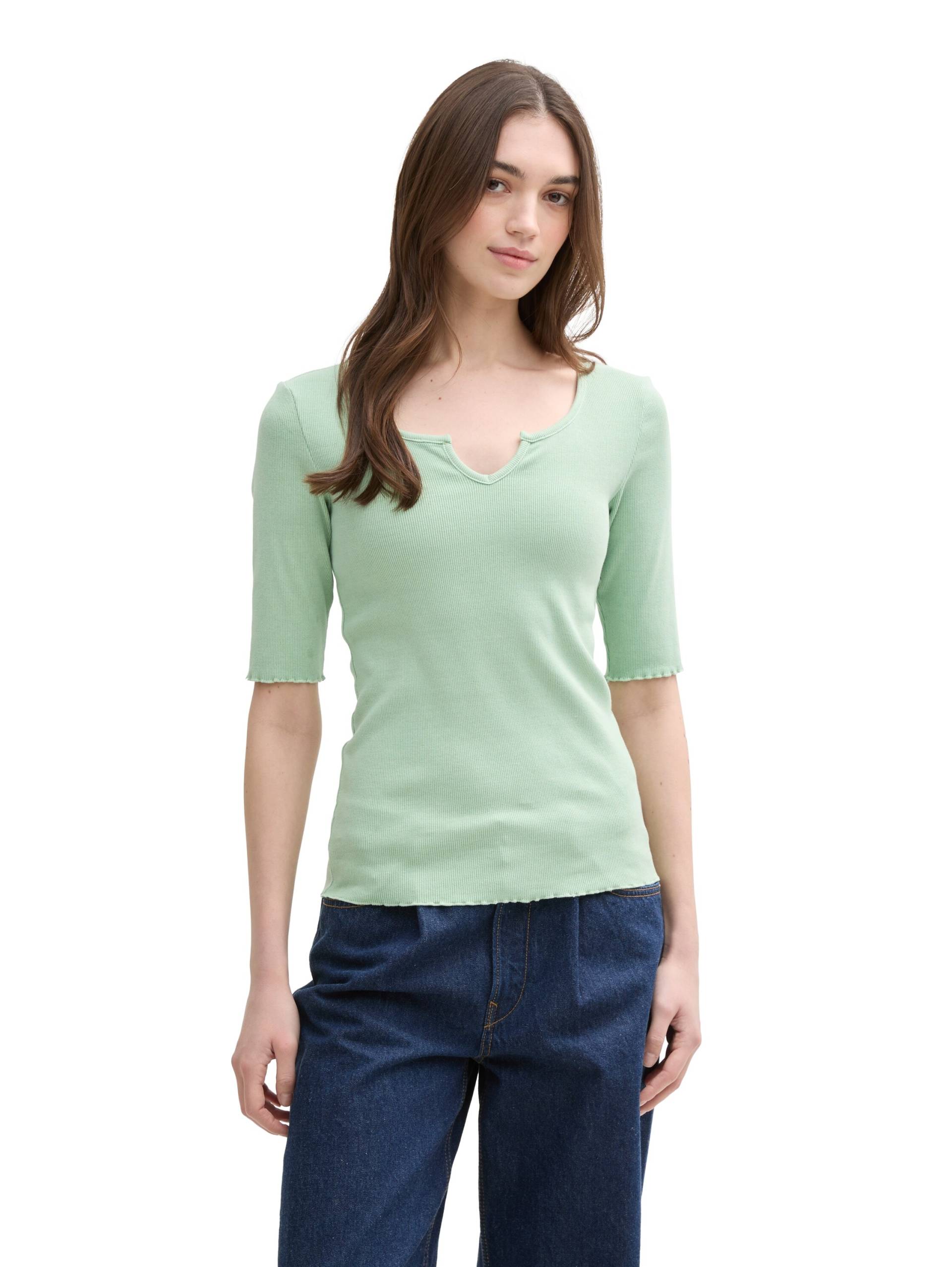 TOM TAILOR Denim T-Shirt, mit Rippstruktur TOM TAILOR Denim T-Shirt, mit Rippstruktur von Tom Tailor Denim