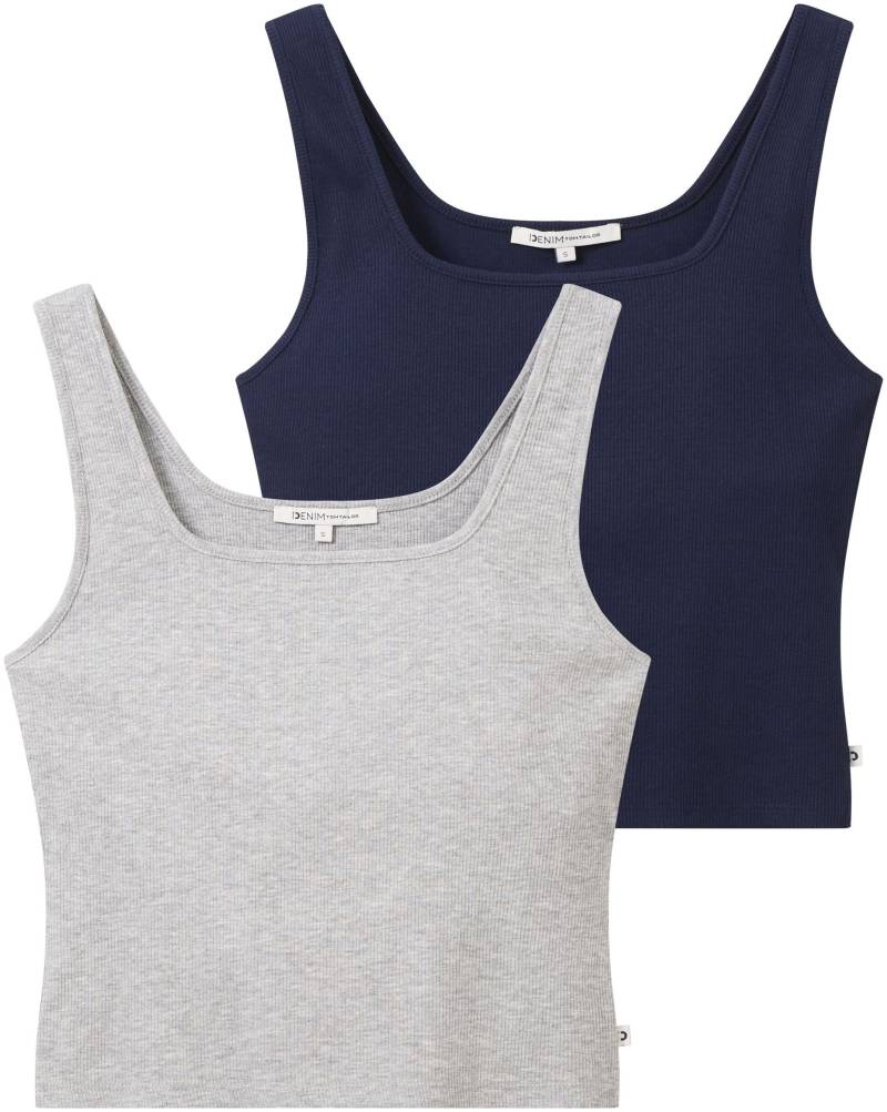 TOM TAILOR Denim Tanktop, (Packung, 2 tlg.) von Tom Tailor Denim