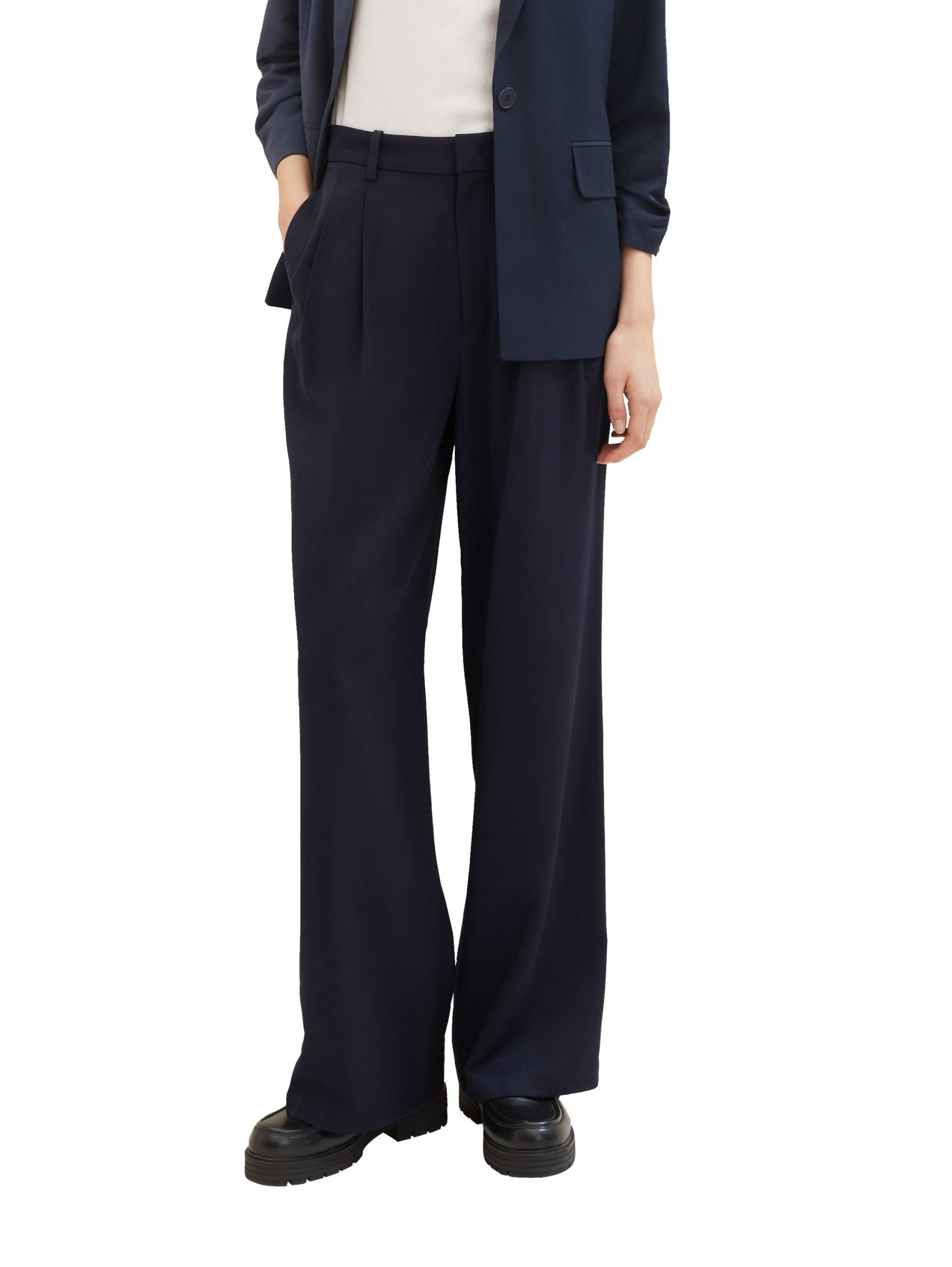TOM TAILOR Denim Webhose, mit weitem Bein und aus Viskose TOM TAILOR Denim Webhose, mit weitem Bein und aus Viskose von Tom Tailor Denim