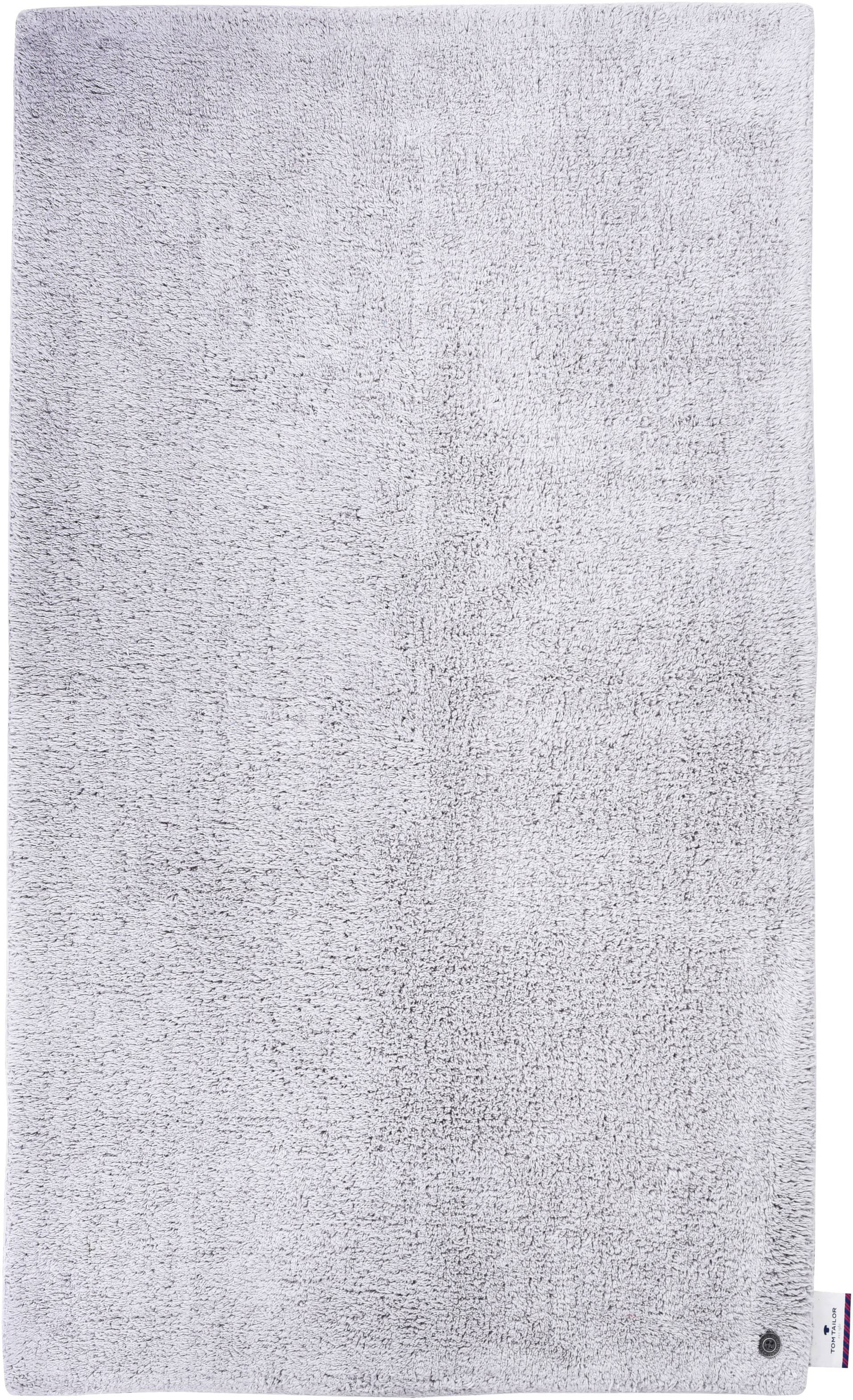 TOM TAILOR HOME Badematte »Cotton Double Uni«, Höhe 20 mm, beidseitig nutzbar-fussbodenheizungsgeeignet-strapazierfähig, Badteppich, Uni Farben, rechteckig & quadratisch erhältlich von TOM TAILOR HOME