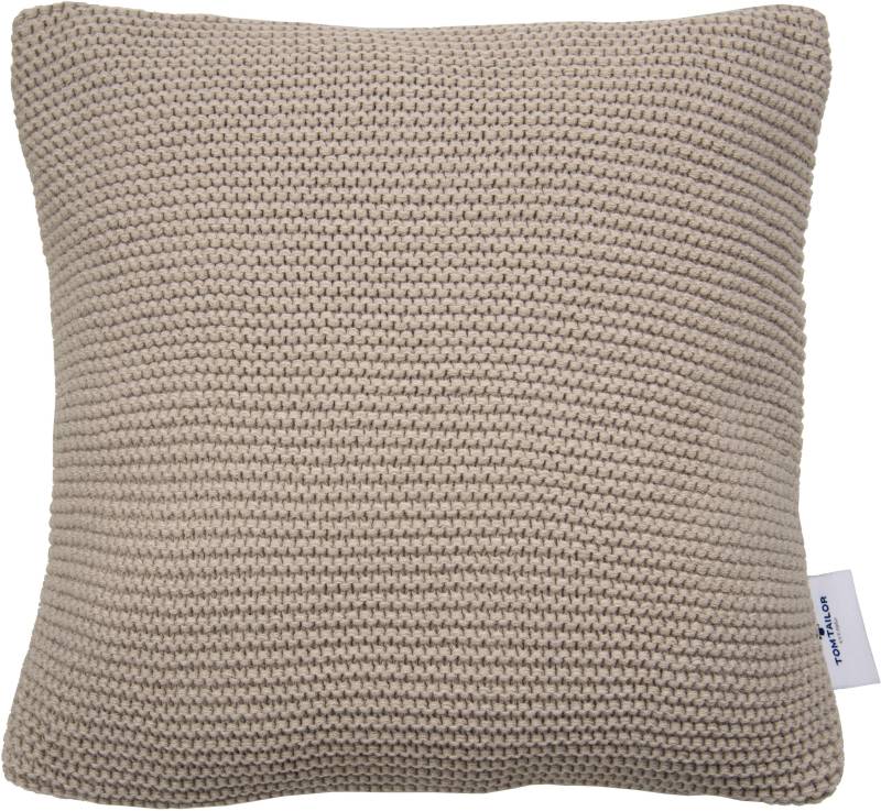 TOM TAILOR HOME Dekokissen »Plain Knit«, mit Strickoptik von TOM TAILOR HOME