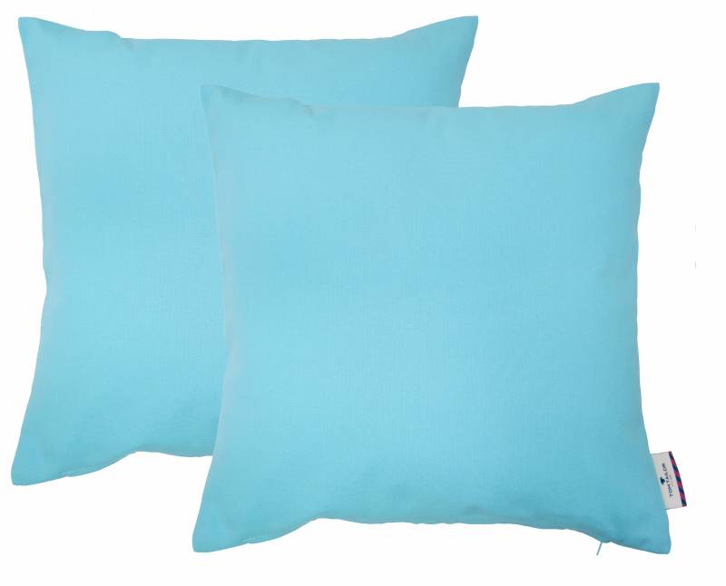 TOM TAILOR HOME Dekokissen »Dove«, unifarben, Kissenhüllen ohne Füllung, 2er Pack von TOM TAILOR HOME