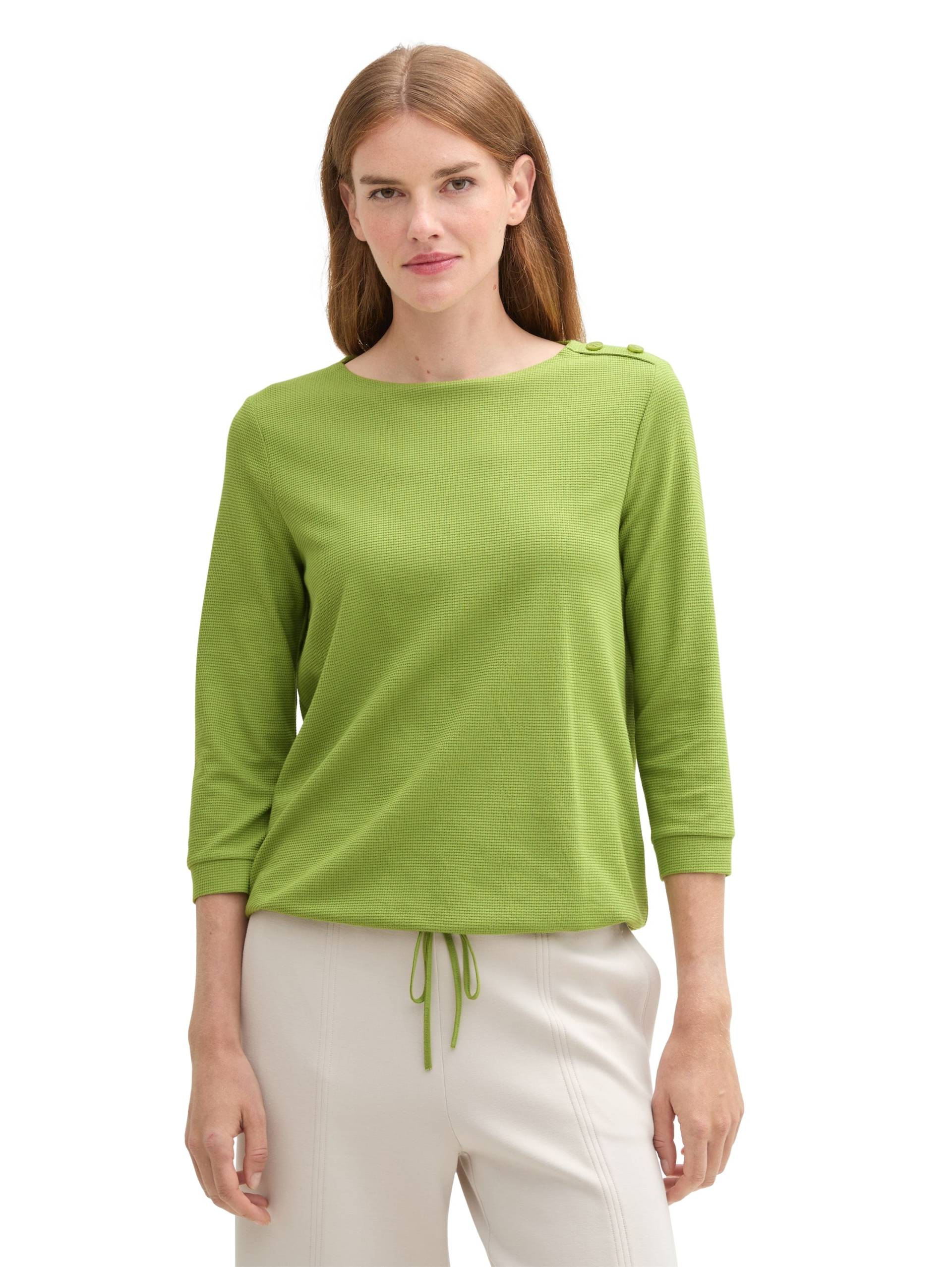 TOM TAILOR 3/4-Arm-Shirt, mit Kordelzug am Saum TOM TAILOR 3/4-Arm-Shirt, mit Kordelzug am Saum von Tom Tailor