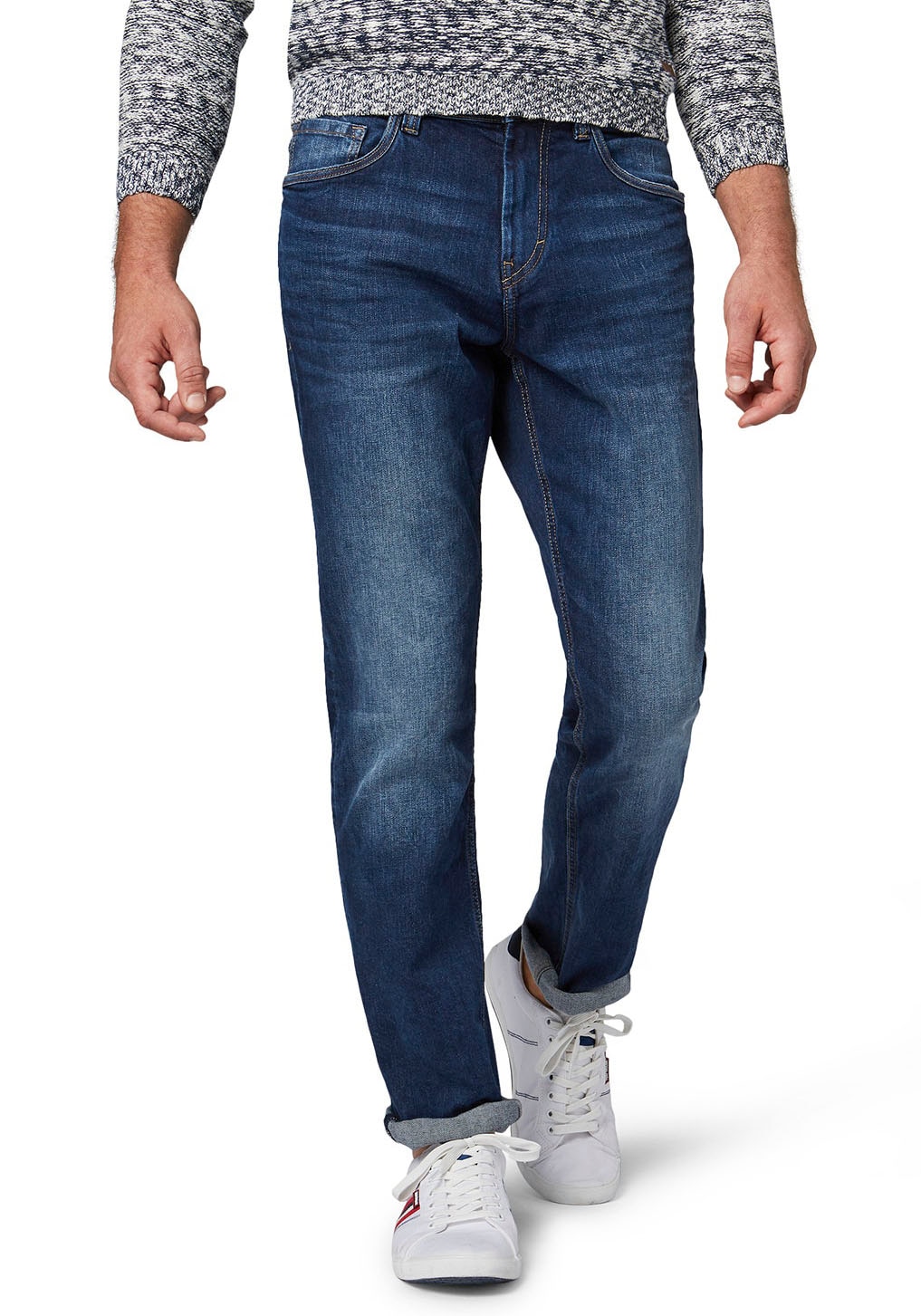 TOM TAILOR 5-Pocket-Jeans »Josh«, in Used-Waschung von Tom Tailor