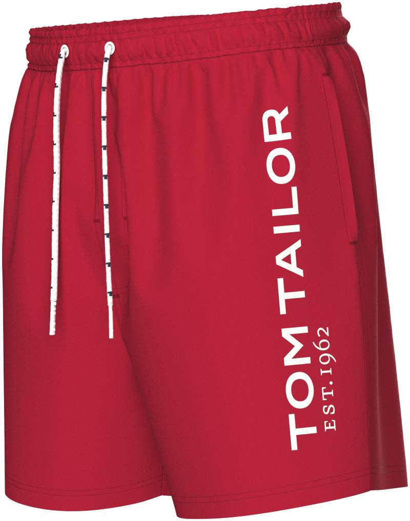 TOM TAILOR Badehose, mit gemusterten Kordeln von Tom Tailor