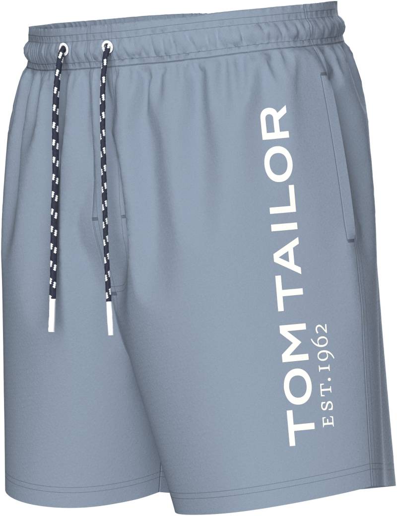 TOM TAILOR Badehose, mit gemusterten Kordeln von Tom Tailor