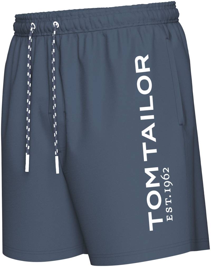 TOM TAILOR Badehose, mit gemusterten Kordeln von Tom Tailor