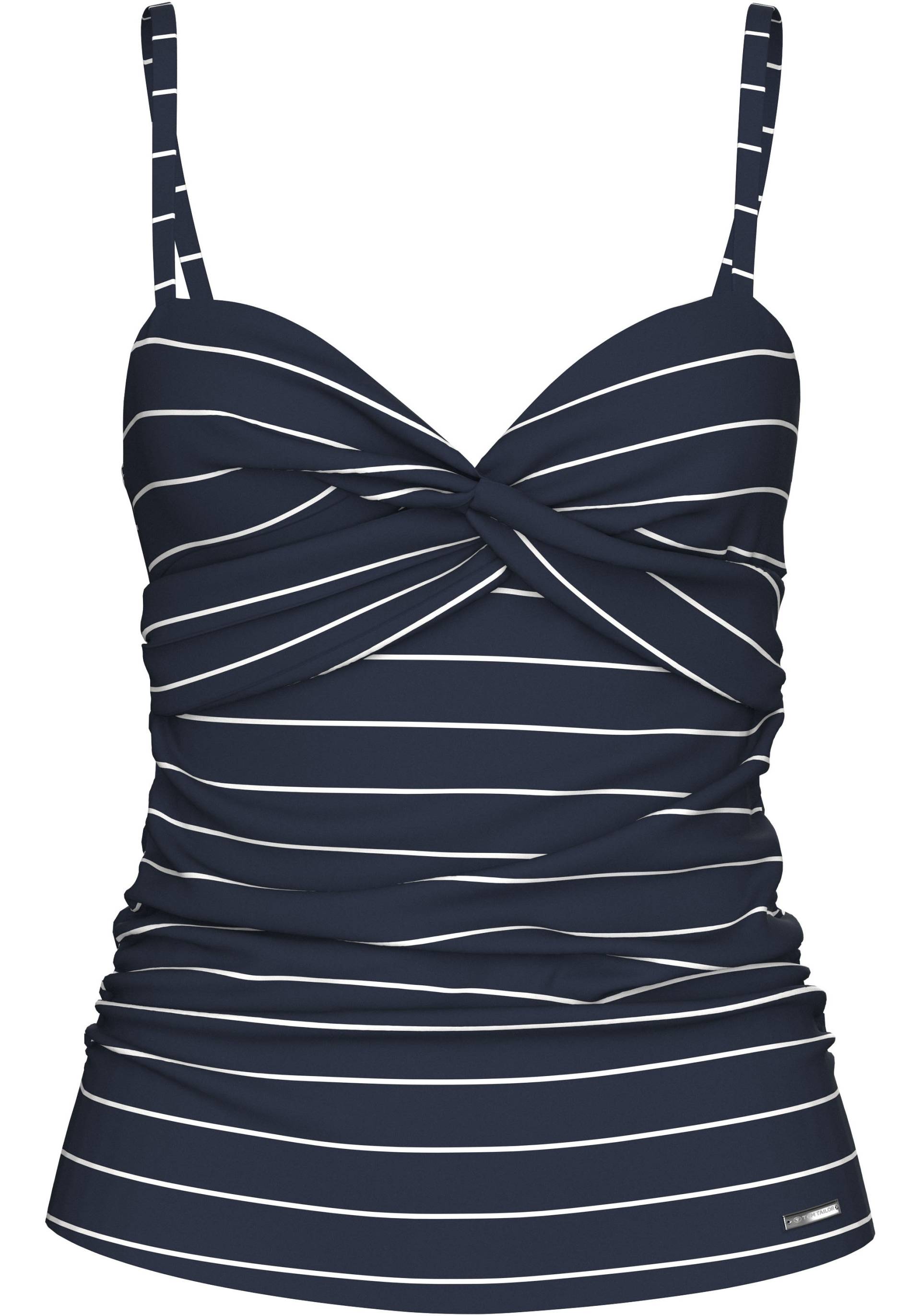 TOM TAILOR Bügel-Tankini-Top, vorn gerafft TOM TAILOR Bügel-Tankini-Top, vorn gerafft von Tom Tailor