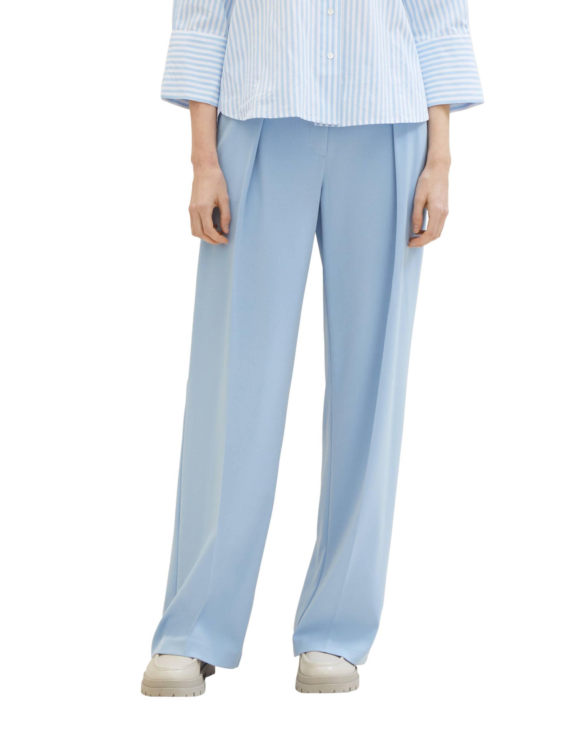 TOM TAILOR Bundfaltenhose »Lea Wide Leg«, mit weitem Bein TOM TAILOR Bundfaltenhose »Lea Wide Leg«, mit weitem Bein von Tom Tailor