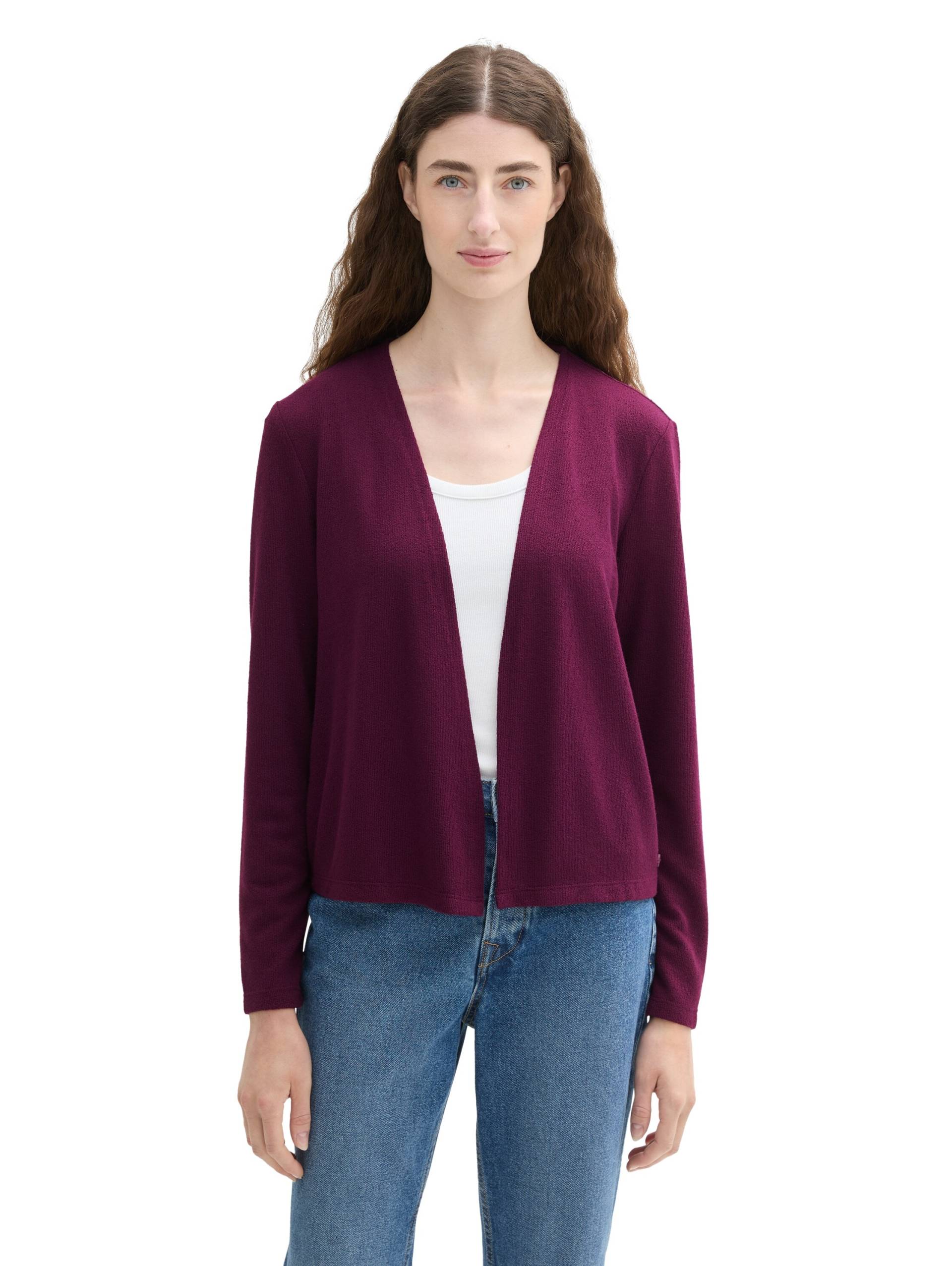 TOM TAILOR Cardigan, nach vorne hin offen und ohne Kragen TOM TAILOR Cardigan, nach vorne hin offen und ohne Kragen von Tom Tailor