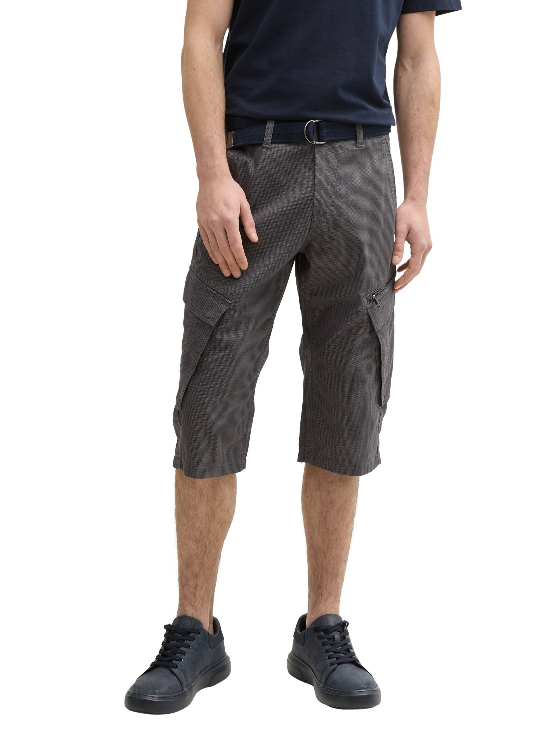 TOM TAILOR Cargoshorts, (Set, 2 tlg.), mit Gürtel von Tom Tailor