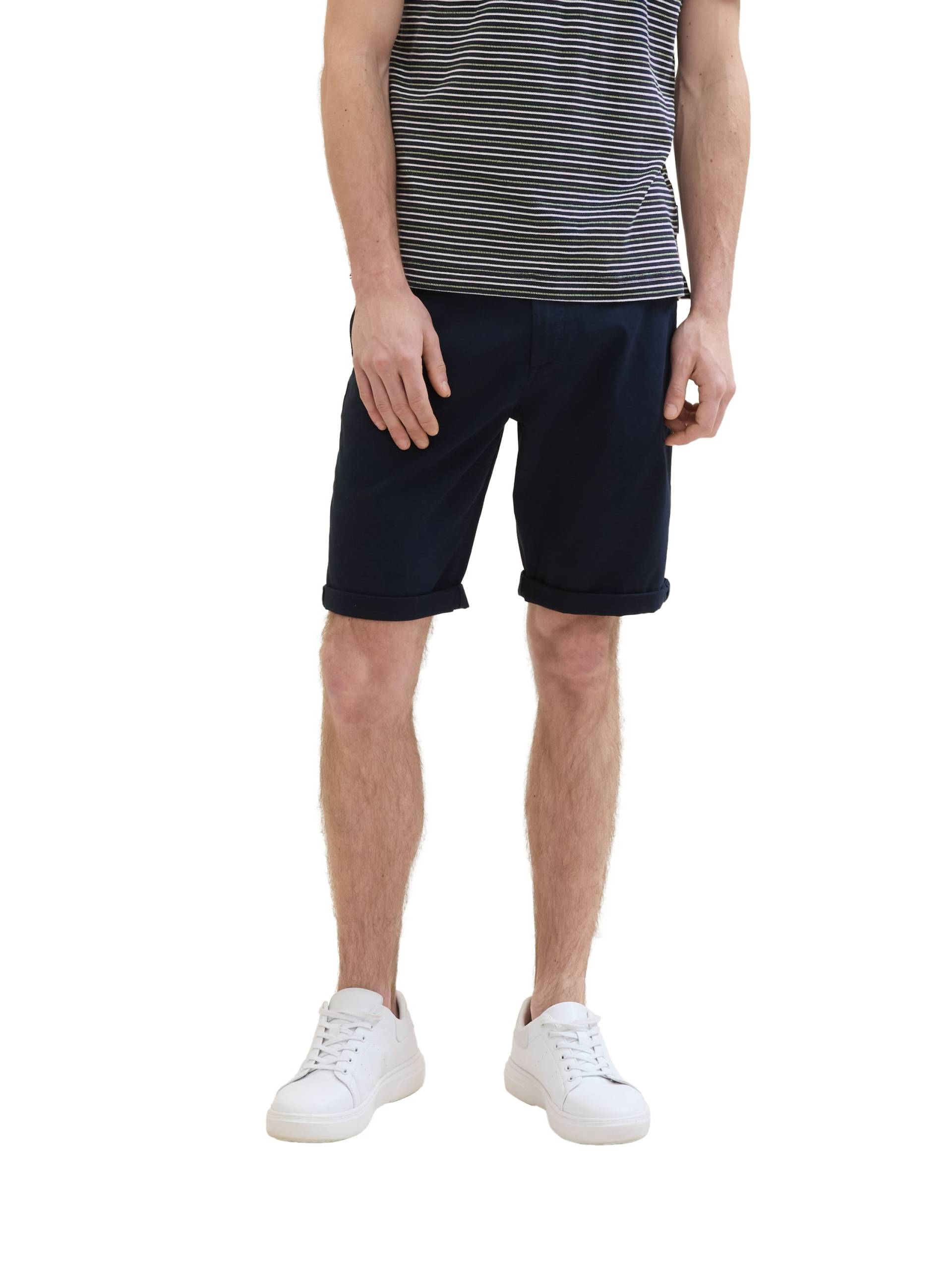 TOM TAILOR Chinoshorts, mit Markenlabel von Tom Tailor