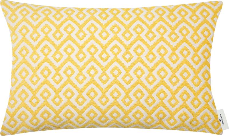 TOM TAILOR HOME Dekokissen »Rhomb«, gewebt mit Chenillegarnen, Kissenhülle ohne Füllung, 1 Stück von TOM TAILOR HOME