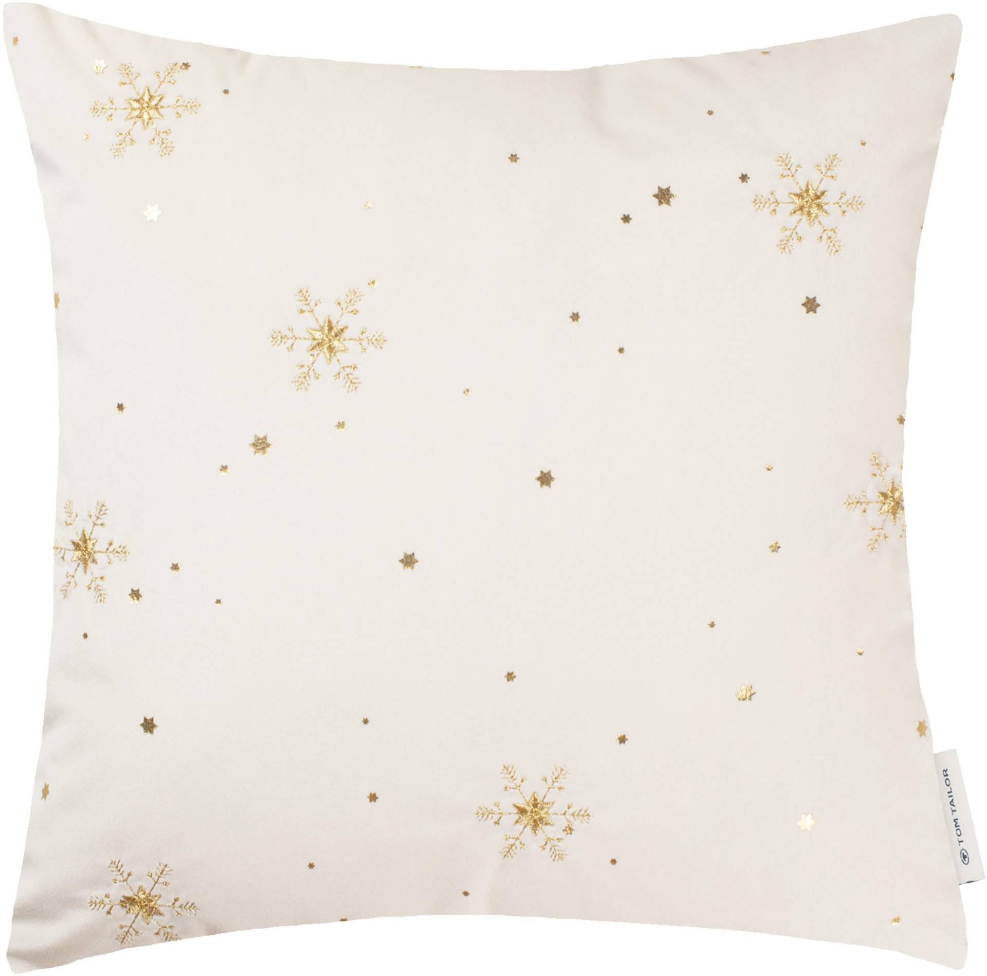 TOM TAILOR HOME Dekokissen »Sparkling Stars«, Kissenhülle ohne Füllung, 1 Stück von TOM TAILOR HOME