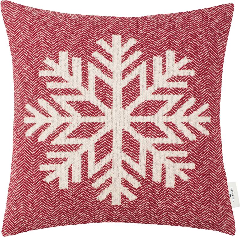 TOM TAILOR HOME Dekokissen »Winter Snowflake«, Kissenhülle ohne Füllung, 1 Stück von TOM TAILOR HOME