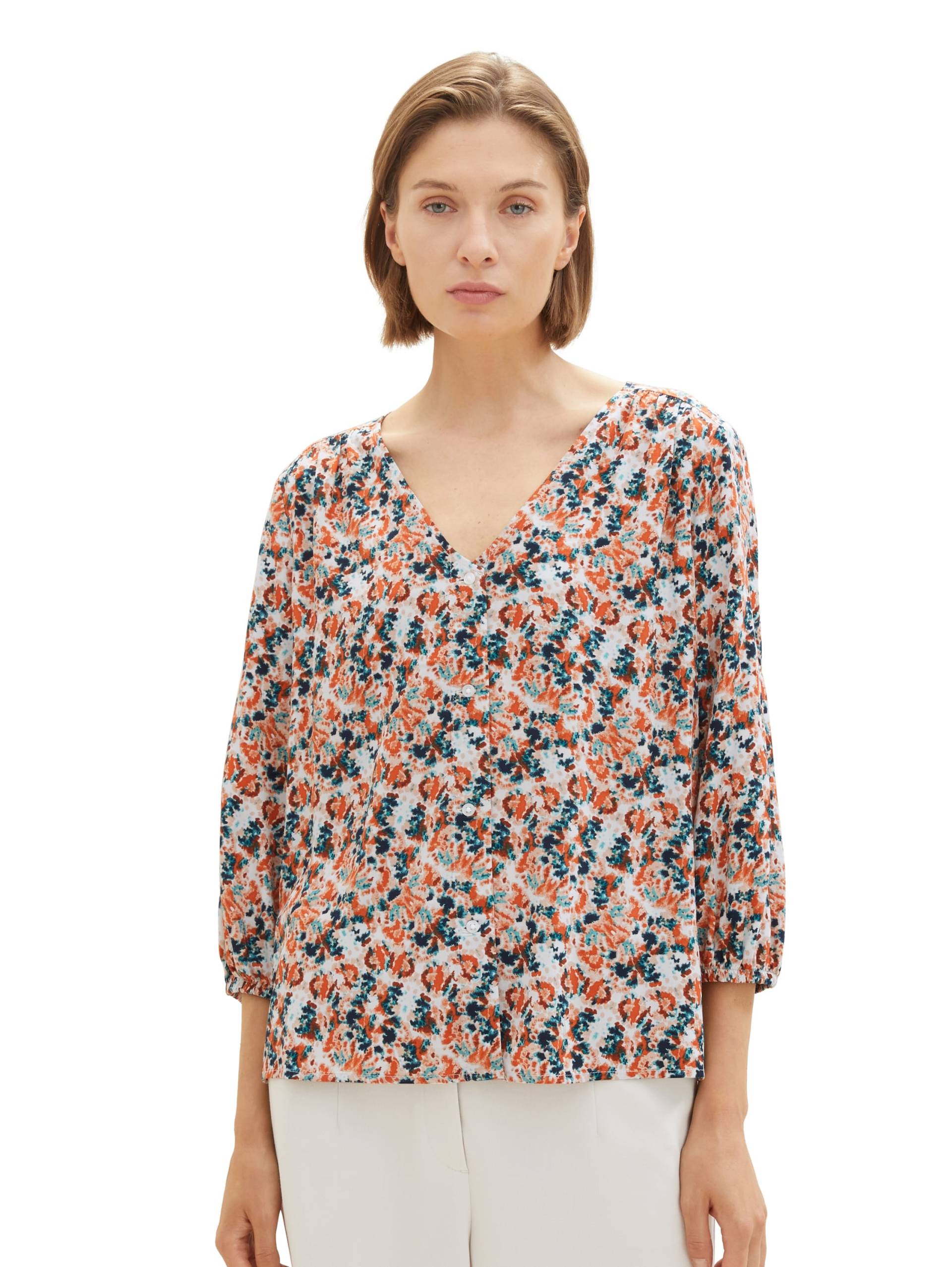 TOM TAILOR Druckbluse, mit durchgehender Knopfleiste TOM TAILOR Druckbluse, mit durchgehender Knopfleiste von Tom Tailor