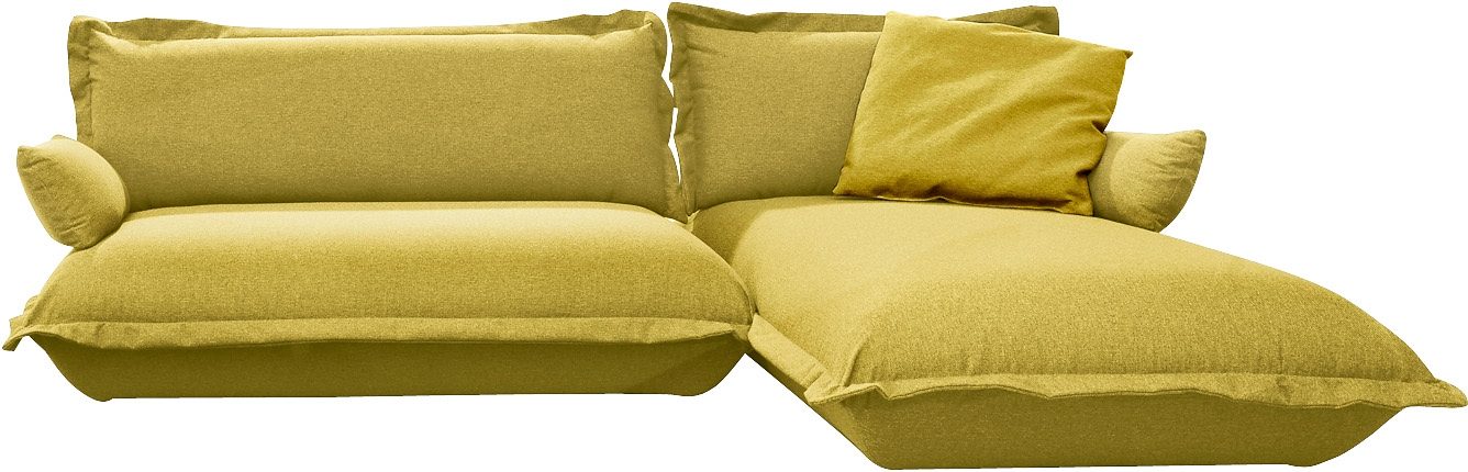 TOM TAILOR HOME Ecksofa »CUSHION«, inspiriert von Pantone 2021, flexibel montierbar von TOM TAILOR HOME