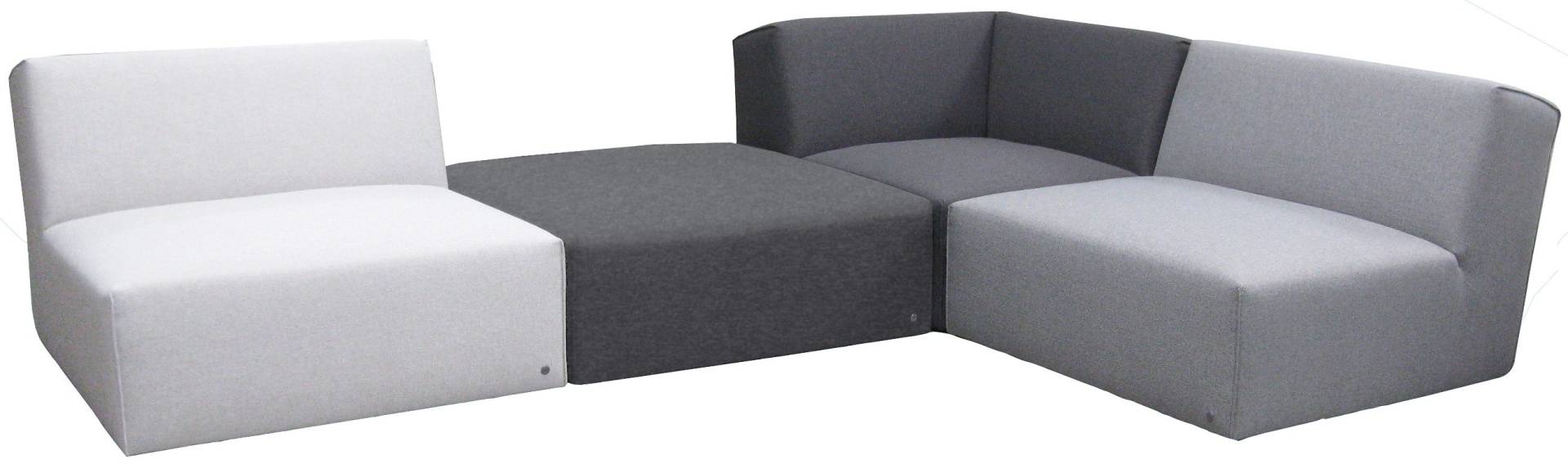 TOM TAILOR HOME Ecksofa »ELEMENTS«, (Set), in Grey shadows, bestehend aus 4 Sofaelementen von TOM TAILOR HOME