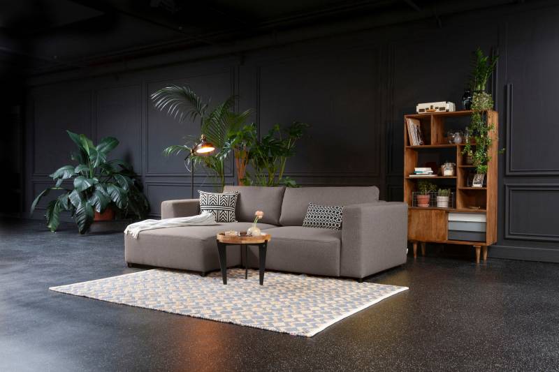 TOM TAILOR HOME Ecksofa »HEAVEN STYLE S«, aus der COLORS COLLECTION, wahlweise mit Bettfunktion & Bettkasten von TOM TAILOR HOME