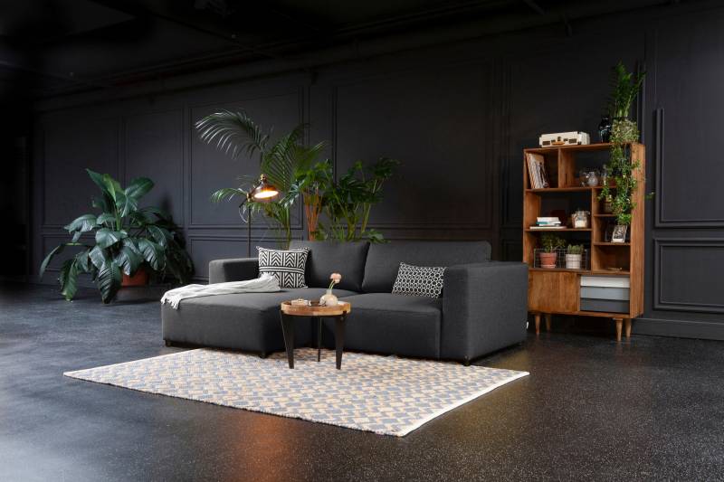 TOM TAILOR HOME Ecksofa »HEAVEN STYLE S«, aus der COLORS COLLECTION, wahlweise mit Bettfunktion & Bettkasten von TOM TAILOR HOME