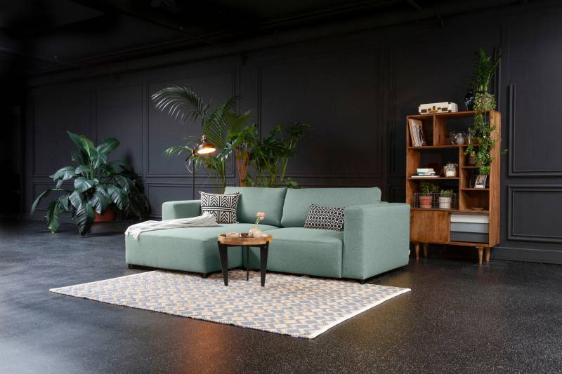 TOM TAILOR HOME Ecksofa »HEAVEN STYLE S«, aus der COLORS COLLECTION, wahlweise mit Bettfunktion & Bettkasten von TOM TAILOR HOME