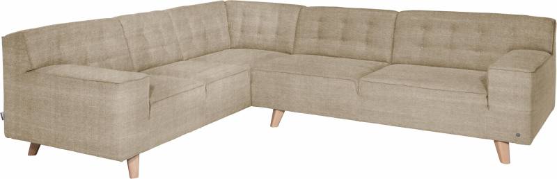 TOM TAILOR HOME Ecksofa »NORDIC CHIC«, im Retrolook, Füsse Buche natur von TOM TAILOR HOME