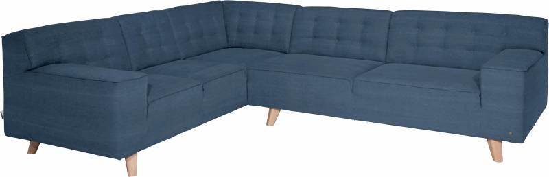 TOM TAILOR HOME Ecksofa »NORDIC CHIC«, im Retrolook, Füsse Buche natur von TOM TAILOR HOME