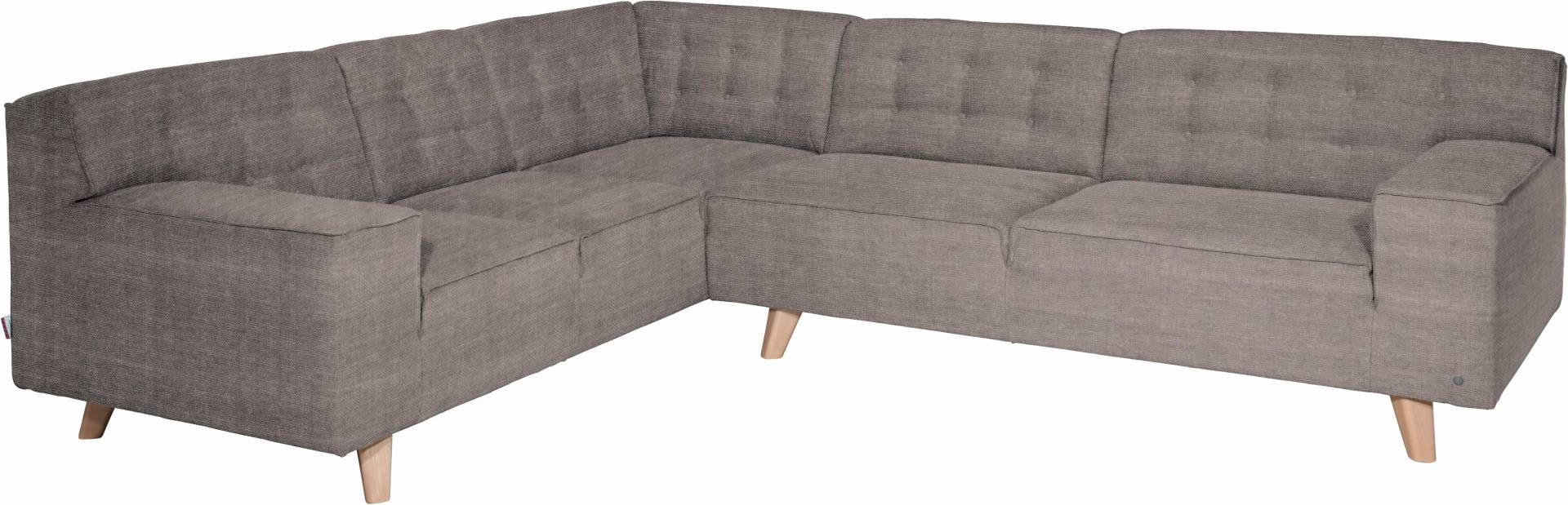 TOM TAILOR HOME Ecksofa »NORDIC CHIC«, im Retrolook, Füsse Buche natur von TOM TAILOR HOME