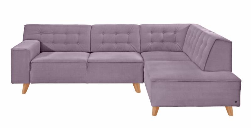 TOM TAILOR HOME Ecksofa »NORDIC CHIC«, mit Ottomane, wahlweise mit Sitzvorzug, Füsse Buche natur von TOM TAILOR HOME