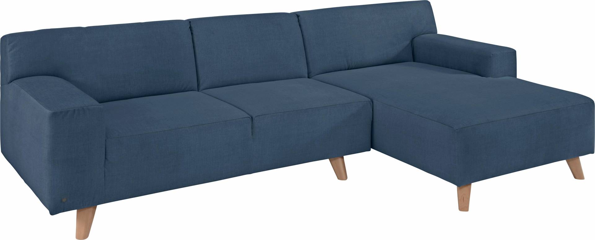 TOM TAILOR HOME Ecksofa »NORDIC PURE«, mit Recamiere, im Retrolook, Füsse Buche natur von TOM TAILOR HOME