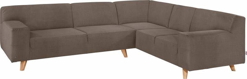 TOM TAILOR HOME Ecksofa »NORDIC PURE«, im Retrolook, Füsse Buche natur von TOM TAILOR HOME