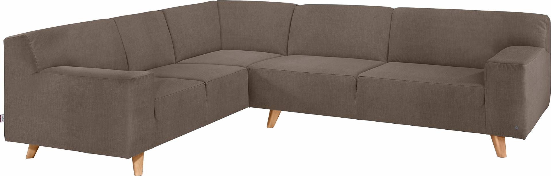 TOM TAILOR HOME Ecksofa »NORDIC PURE«, im Retrolook, Füsse Buche natur von TOM TAILOR HOME